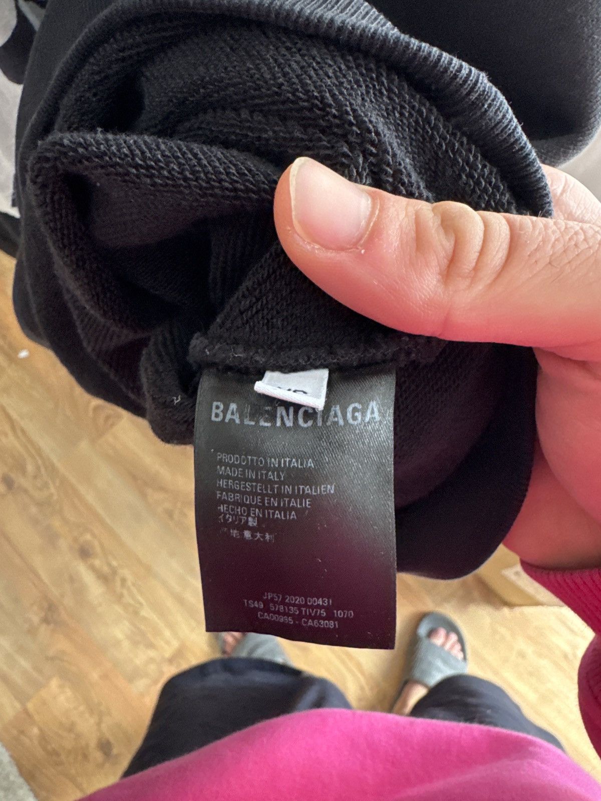 Balenciaga Balenciaga Crew Hoodie Size US XS / EU 42 / 0 - 5 Thumbnail
