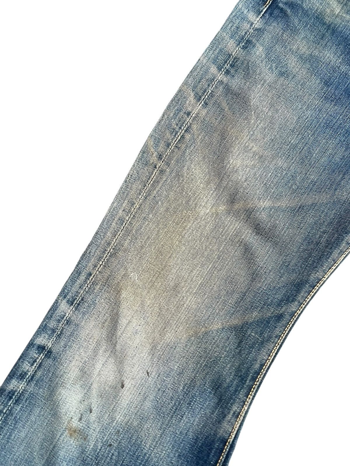 Japanese Brand Vintage Bell Bottom Bigstone Faded Distresed Size US 29 - 8 Thumbnail