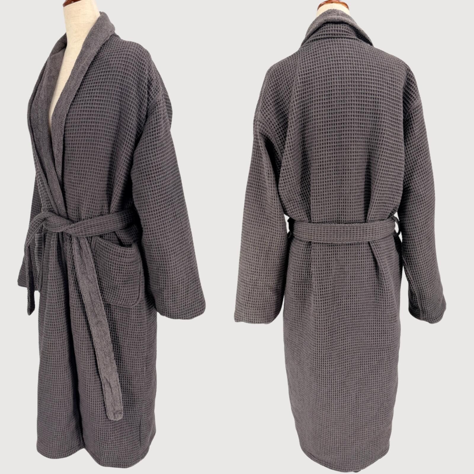 Other Pottery Barn Waffle Weave Resort Spa Robe Medium Size ONE SIZE - 3 Thumbnail