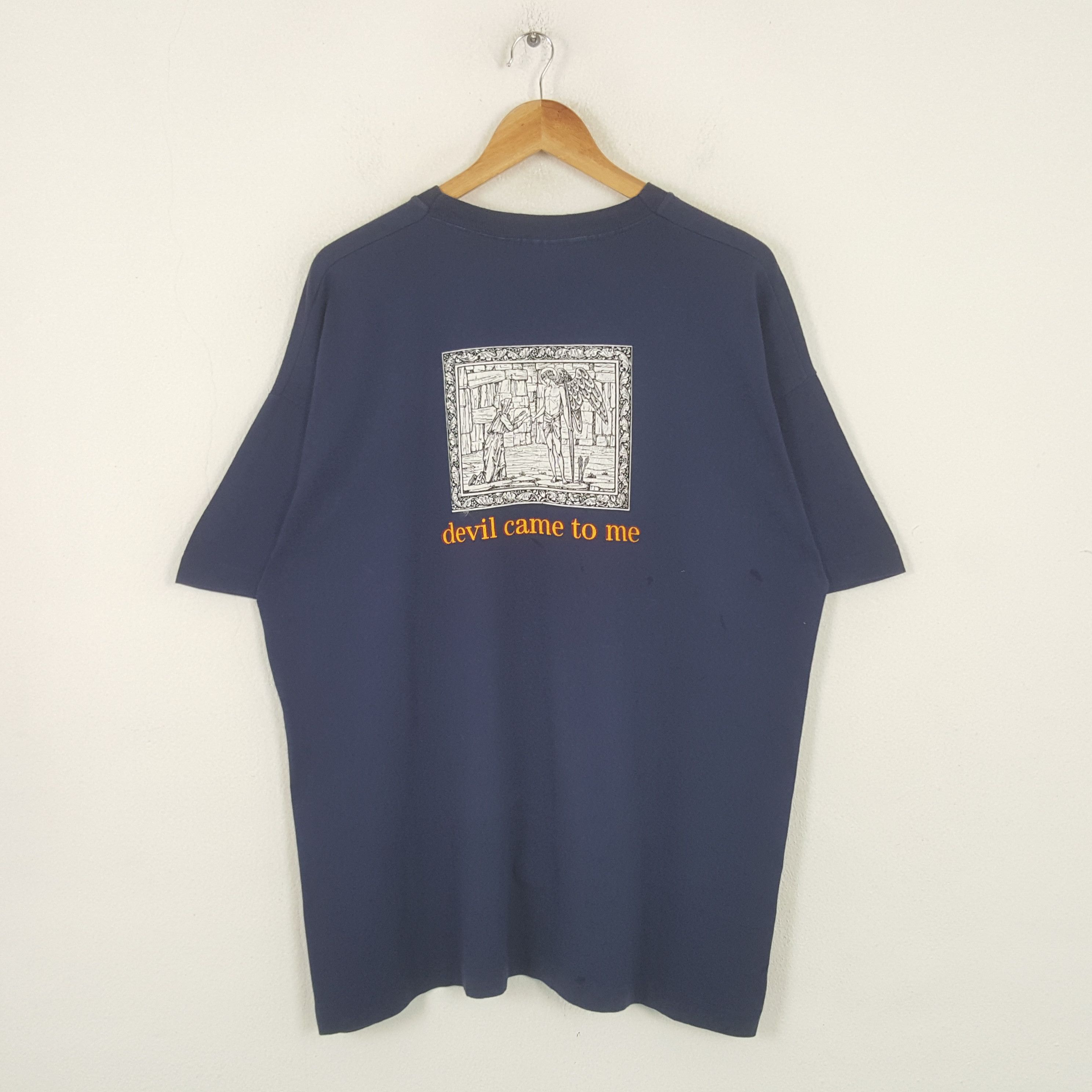 Band Tees Vintage Dover Devil Came To Me Spanish Grunge Band Tshirt 32 Size US XL / EU 56 / 4 - 3 Thumbnail