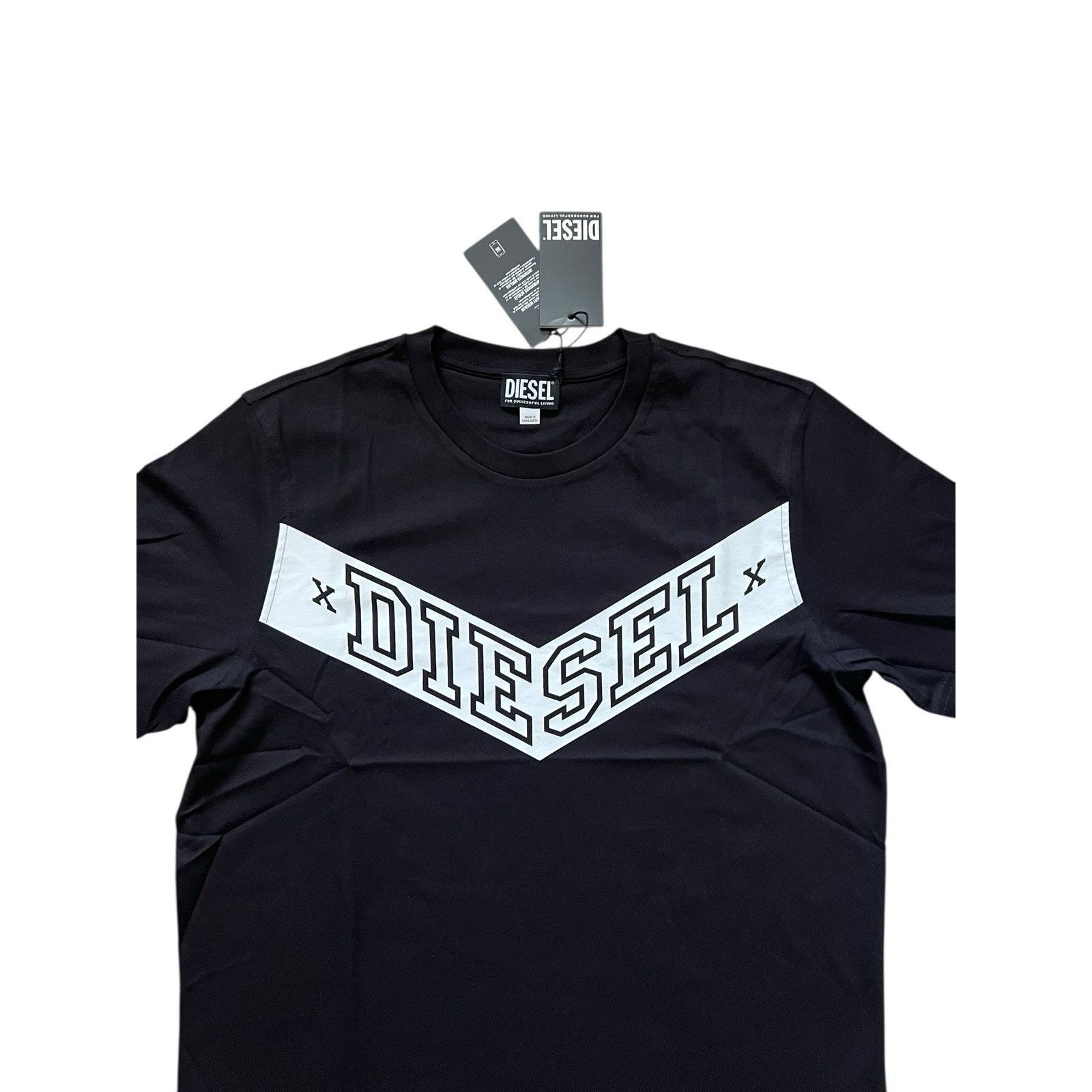 Diesel Diesel T-Just Off Logo T-Shirt NWT $80 Black Size M Size US M / EU 48-50 / 2 - 2 Thumbnail
