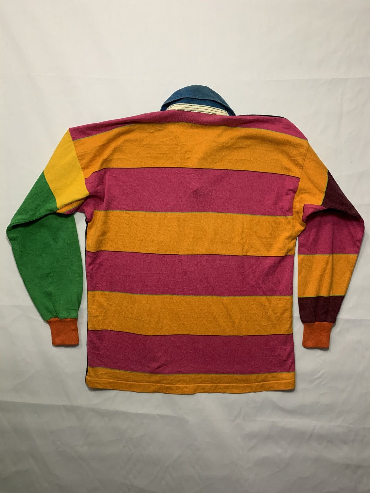 Canterbury of New Zealand 90s Canterbury Uglies Multicolour Rugby Shirts Size US M / EU 48-50 / 2 - 2 Thumbnail