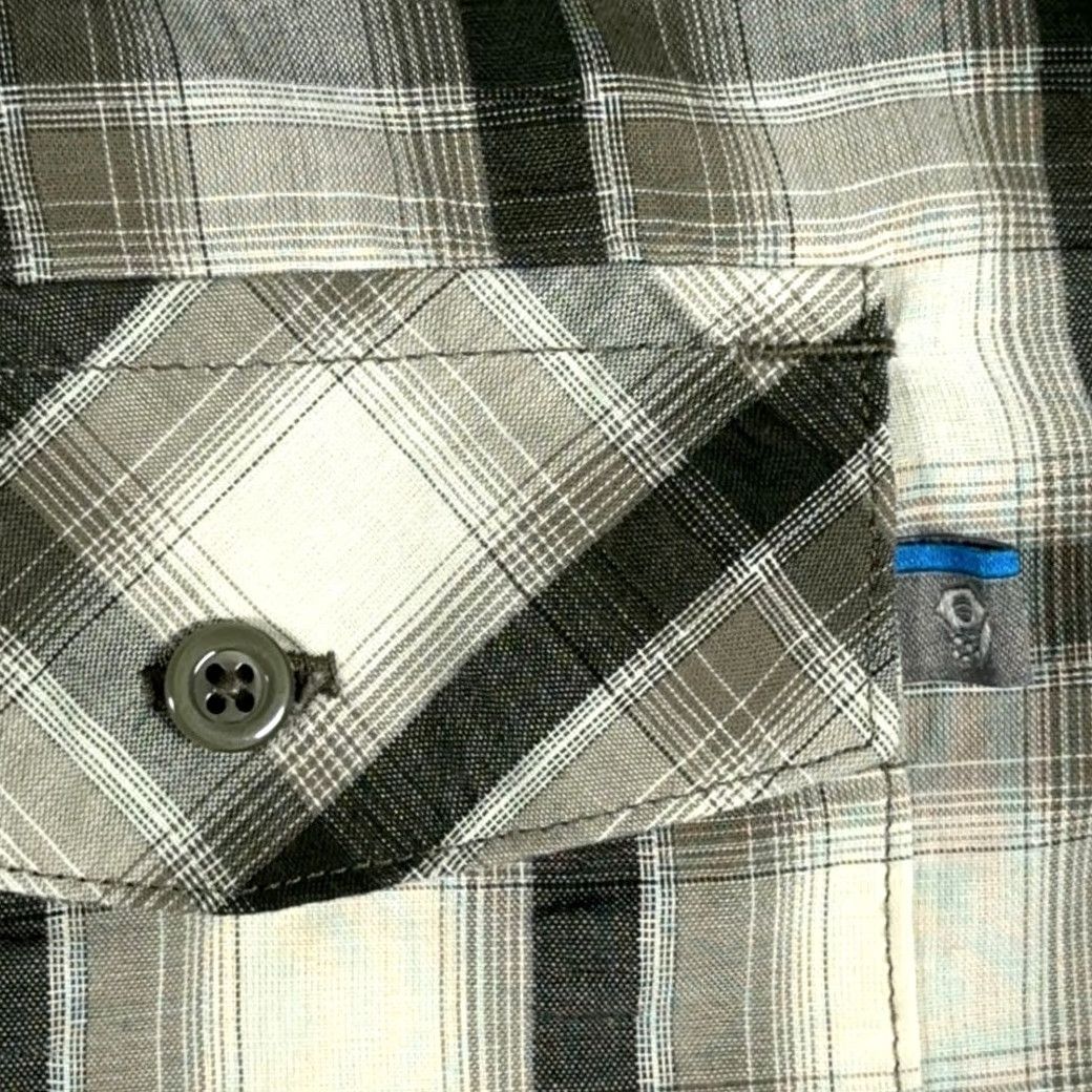 Mountain Hardwear VINTAGE Mountain Hardwear Shirt Adult MEDIUM Brown Gray Plaid Outdoor Hiking Size US M / EU 48-50 / 2 - 6 Thumbnail