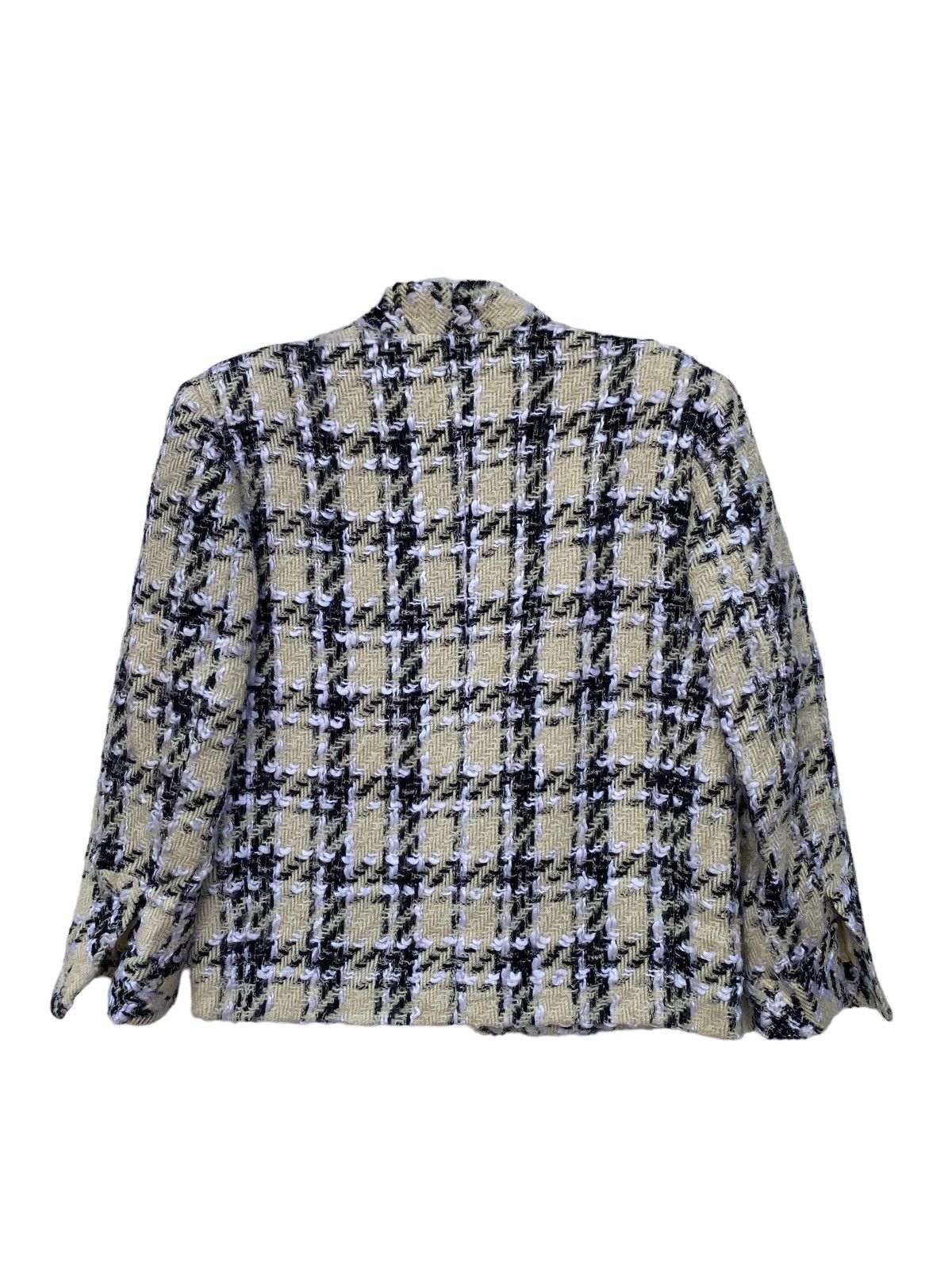 Chanel Vintage Chanel Boutique Houndstooth Jacket Size M / US 6-8 / IT 42-44 - 2 Thumbnail