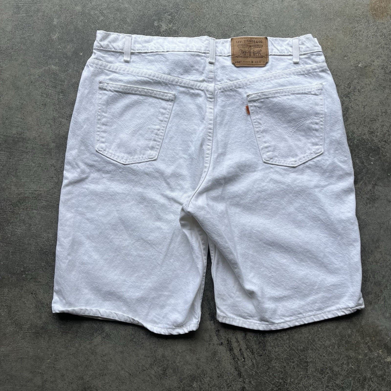 Levi's Vintage 90’s Levi’s 550 Orange Tab Jorts Men’s 40 Waist Rela Size US 40 / EU 56 - 1 Thumbnail