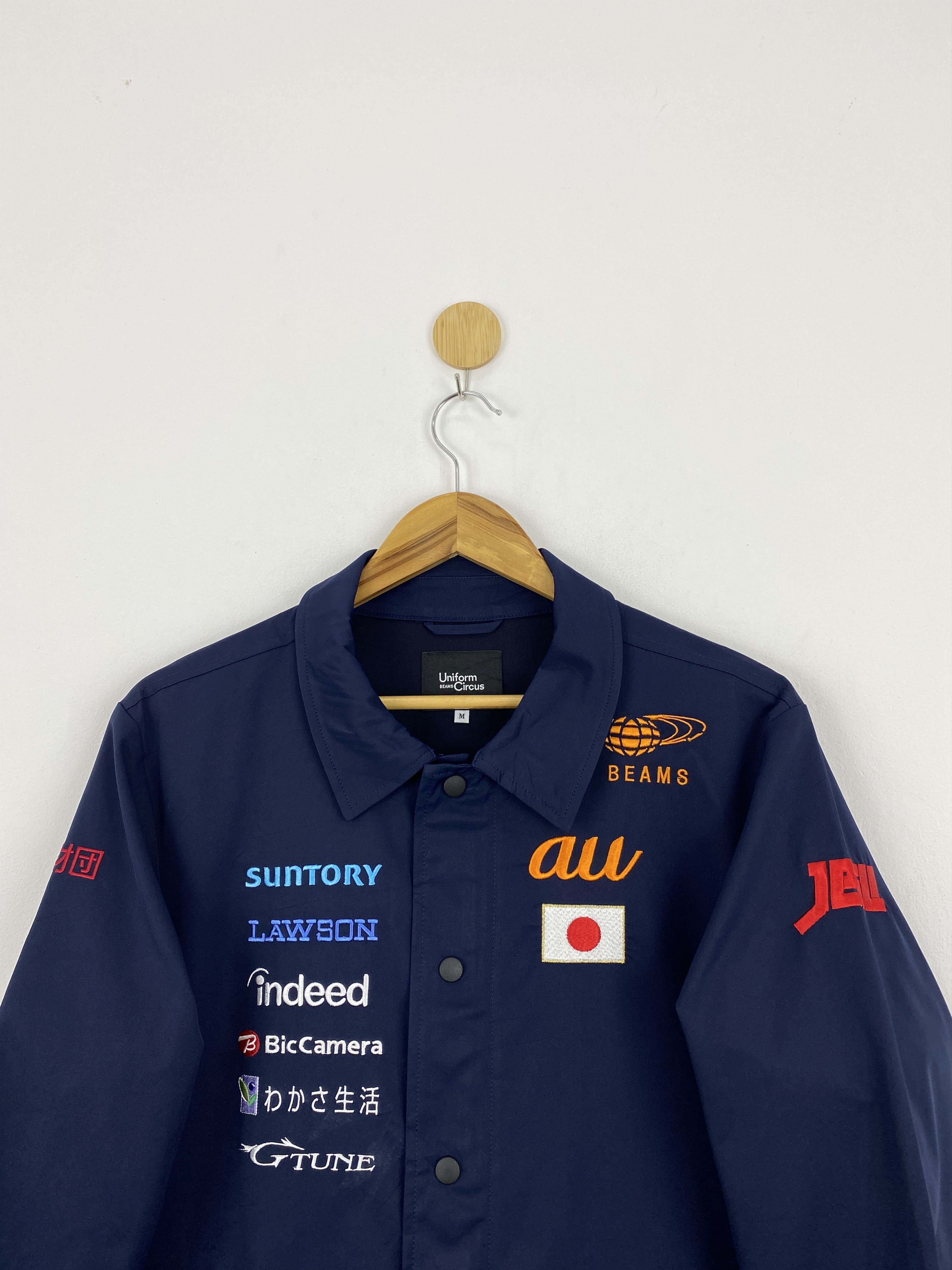Beams Plus × Japanese Brand × Vintage Vintage Beams Workers Uniform Jacket J1765 Size US M / EU 48-50 / 2 - 2 Thumbnail