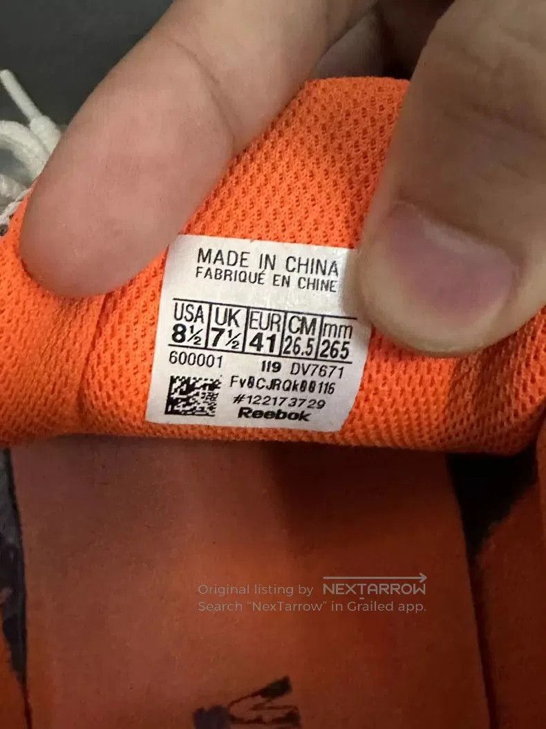 Vetements Vetements Reebok collaboration sneakers. Size US 10.5 / EU 43-44 - 6 Thumbnail