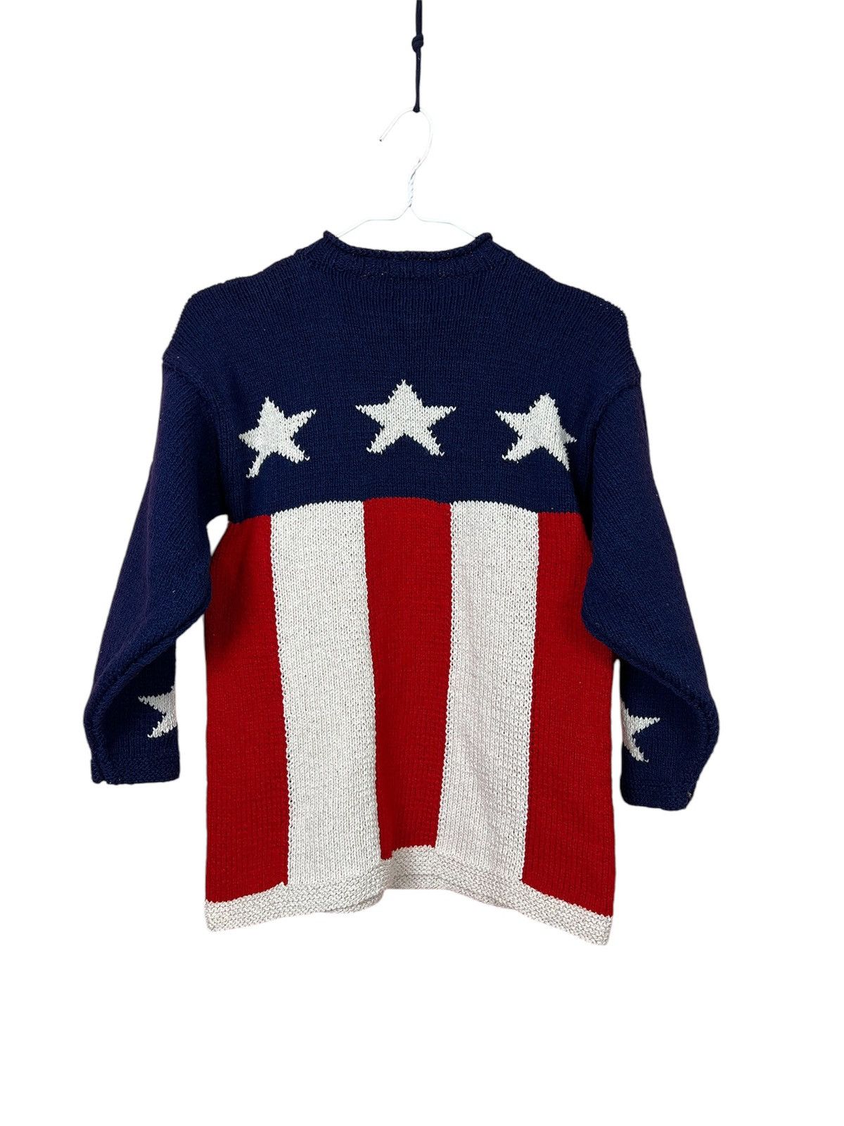 Vintage USA hard knit wear sweater vintage rare 1990 1980 hype Size US XS / EU 42 / 0 - 6 Thumbnail