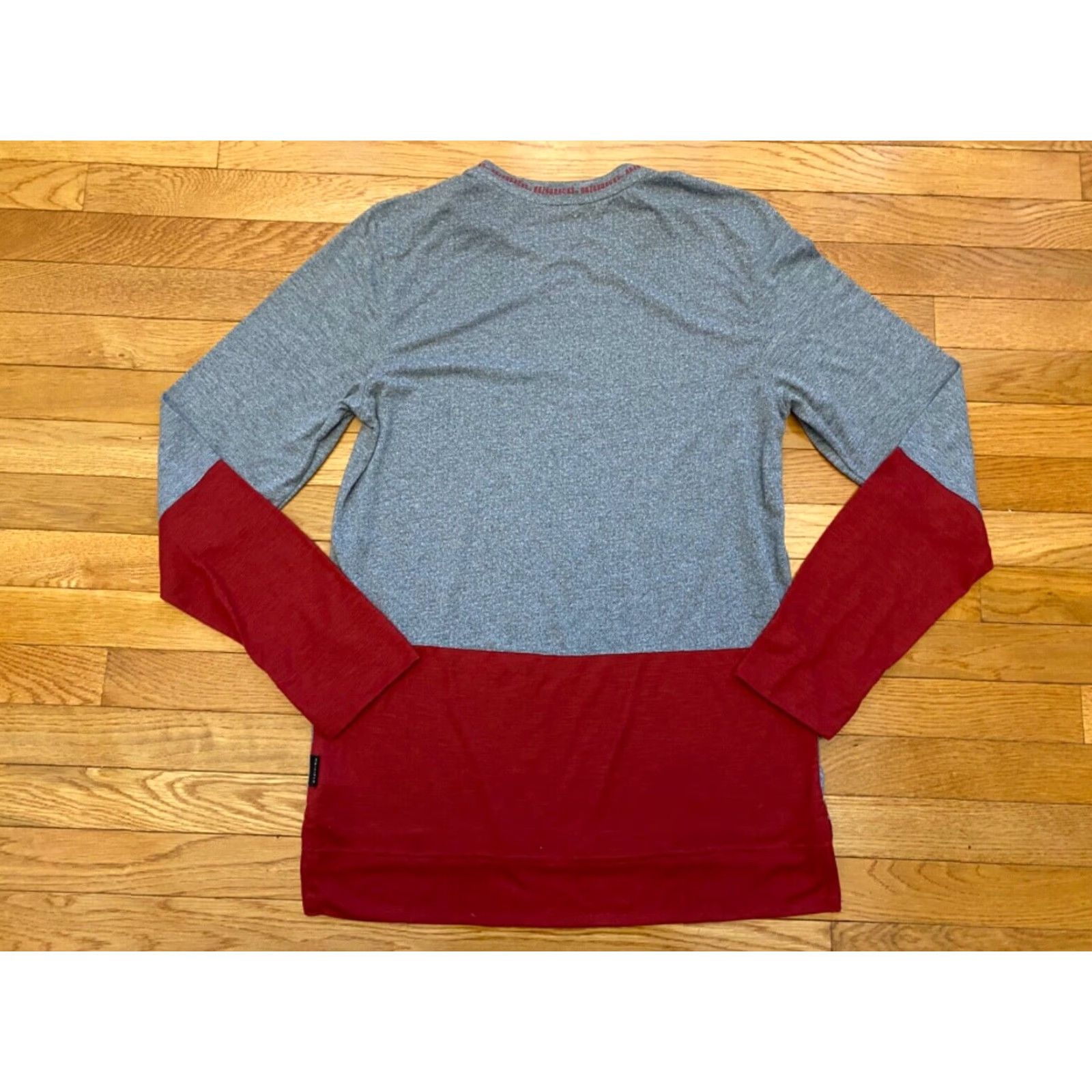 Nike Nike Dri-Fit Arkansas Razorbacks Shirt M Long Sleeve Red Womens Mens Unisex Adult Activewear Size US M / EU 48-50 / 2 - 2 Thumbnail
