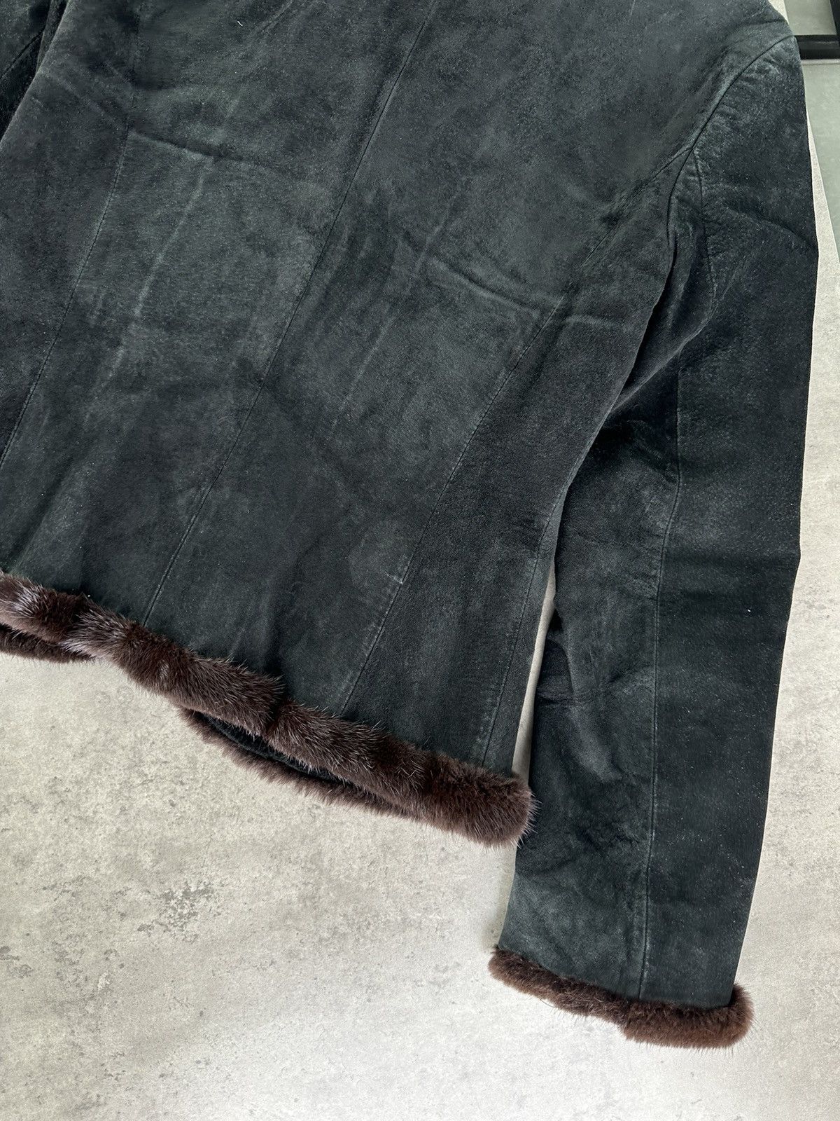 Japanese Brand Vintage Sheepskin Jacket Size M / US 6-8 / IT 42-44 - 13 Thumbnail