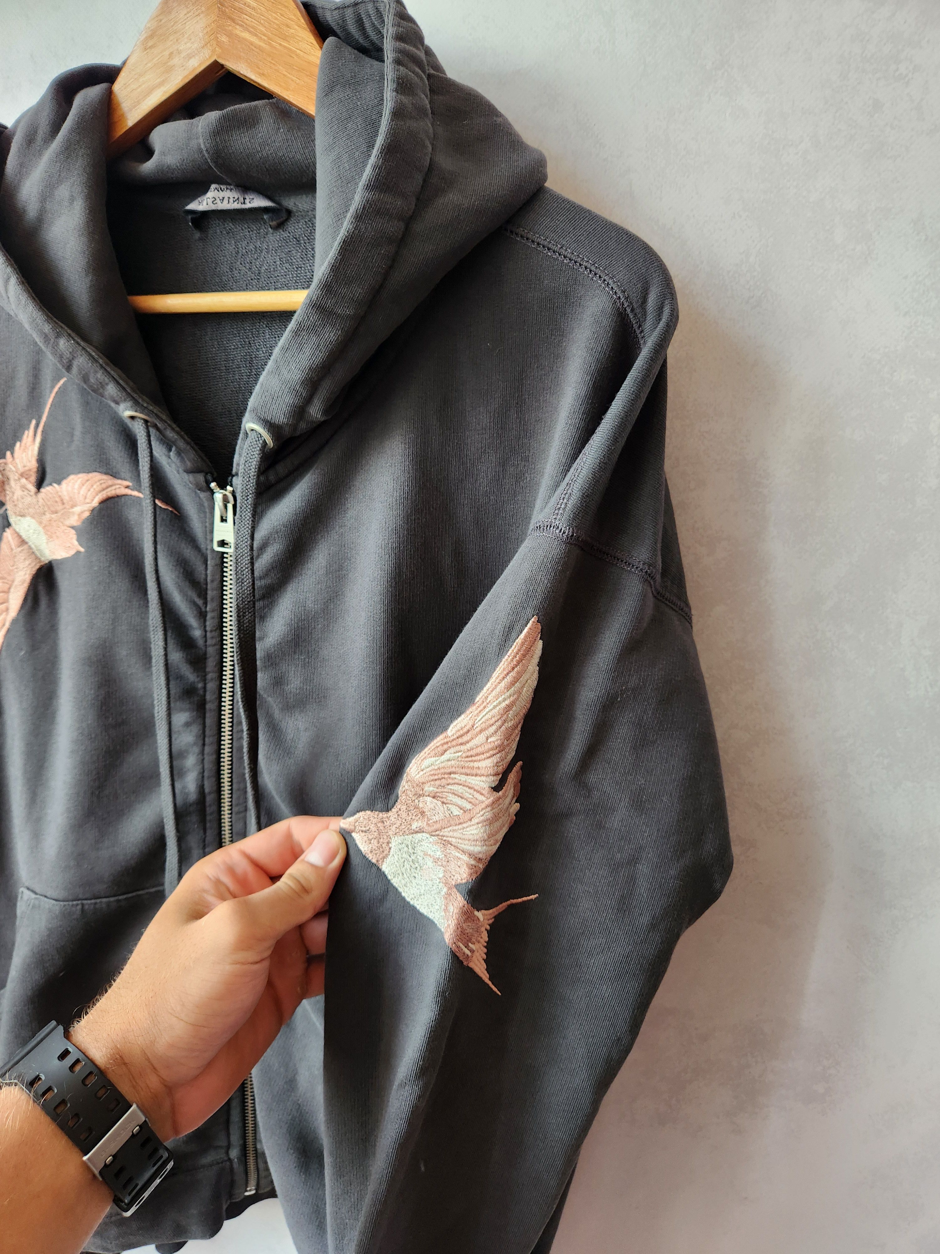 Allsaints Allsaints bird zip up hoody S Size S / US 4 / IT 40 - 6 Thumbnail