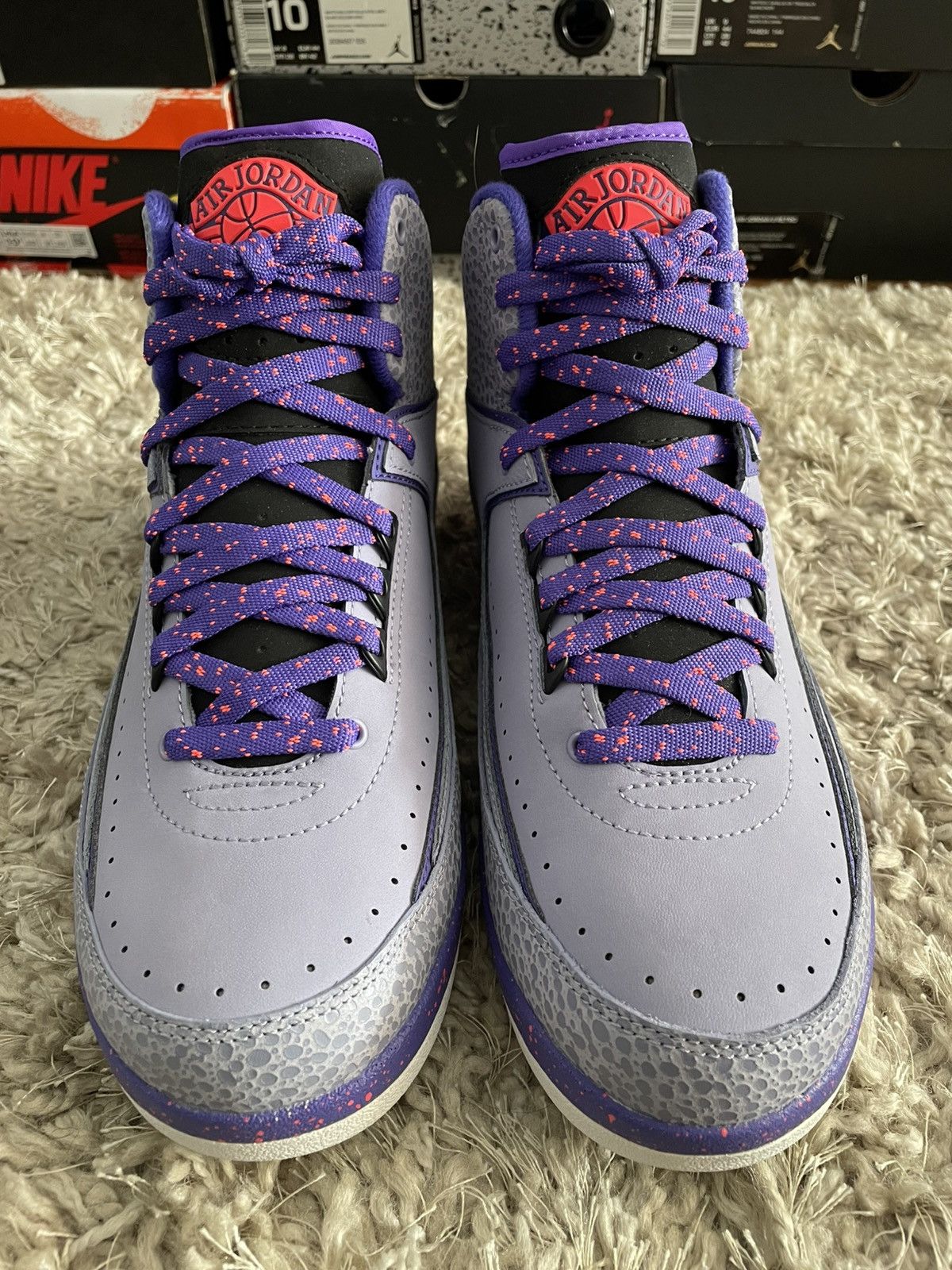 Jordan Brand Jordan 2 Iron Purple Size US 9.5 / EU 42-43 - 4 Thumbnail