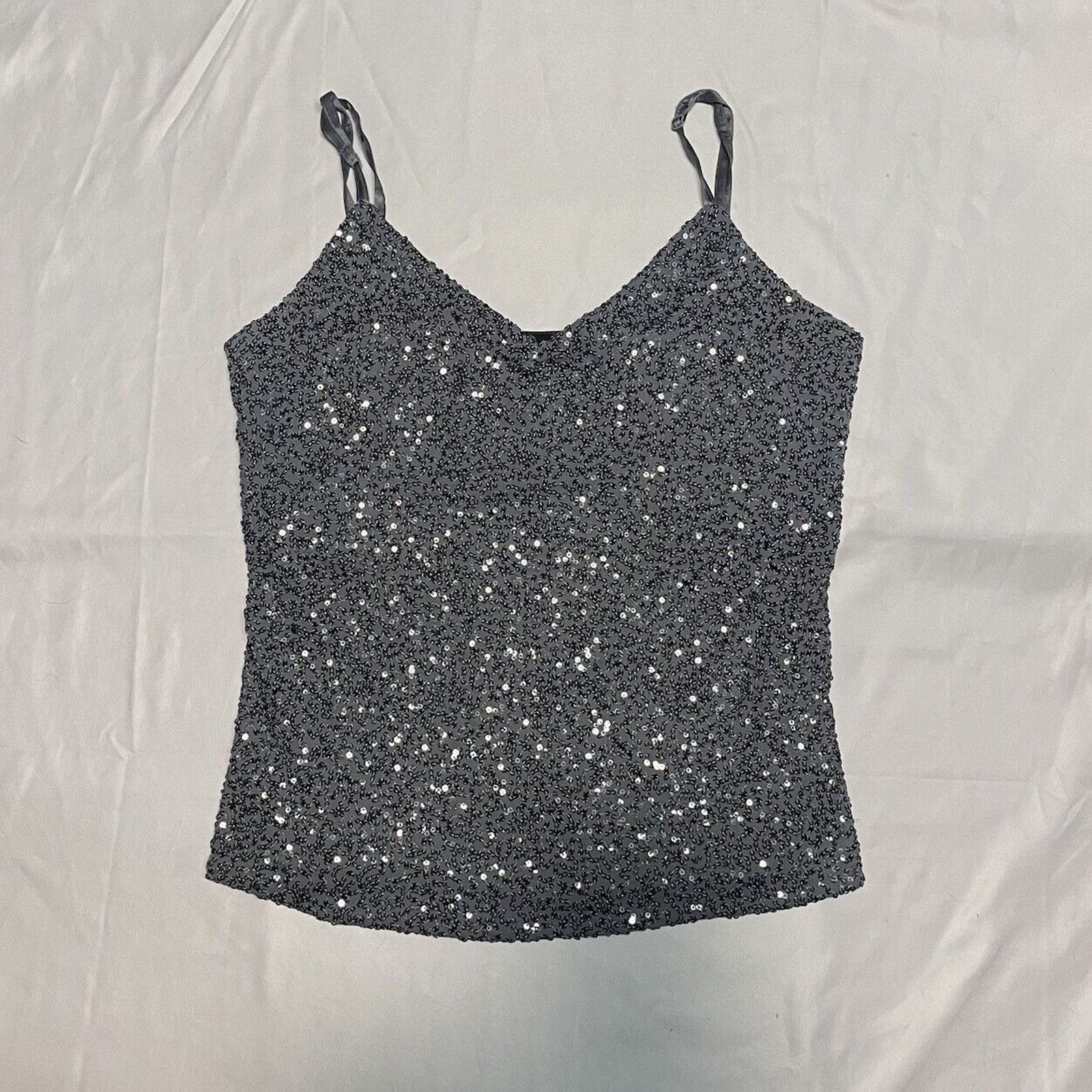 Other The Limited Sequin Mesh Cami Size S / US 4 / IT 40 - 1 Thumbnail