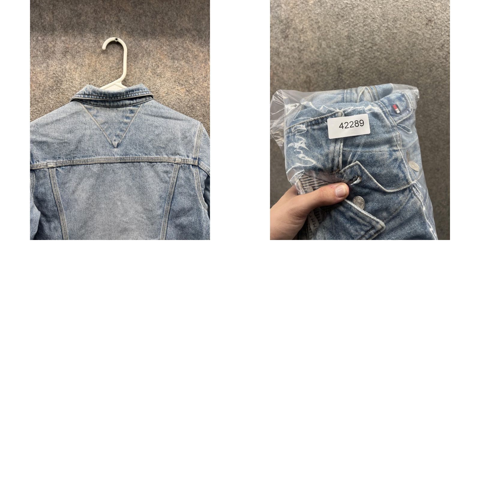 Tommy Hilfiger Tommy Hilfiger Denim Jacket Womens Large Blue Button Front Classic Trucker Size L / US 10 / IT 46 - 8 Thumbnail