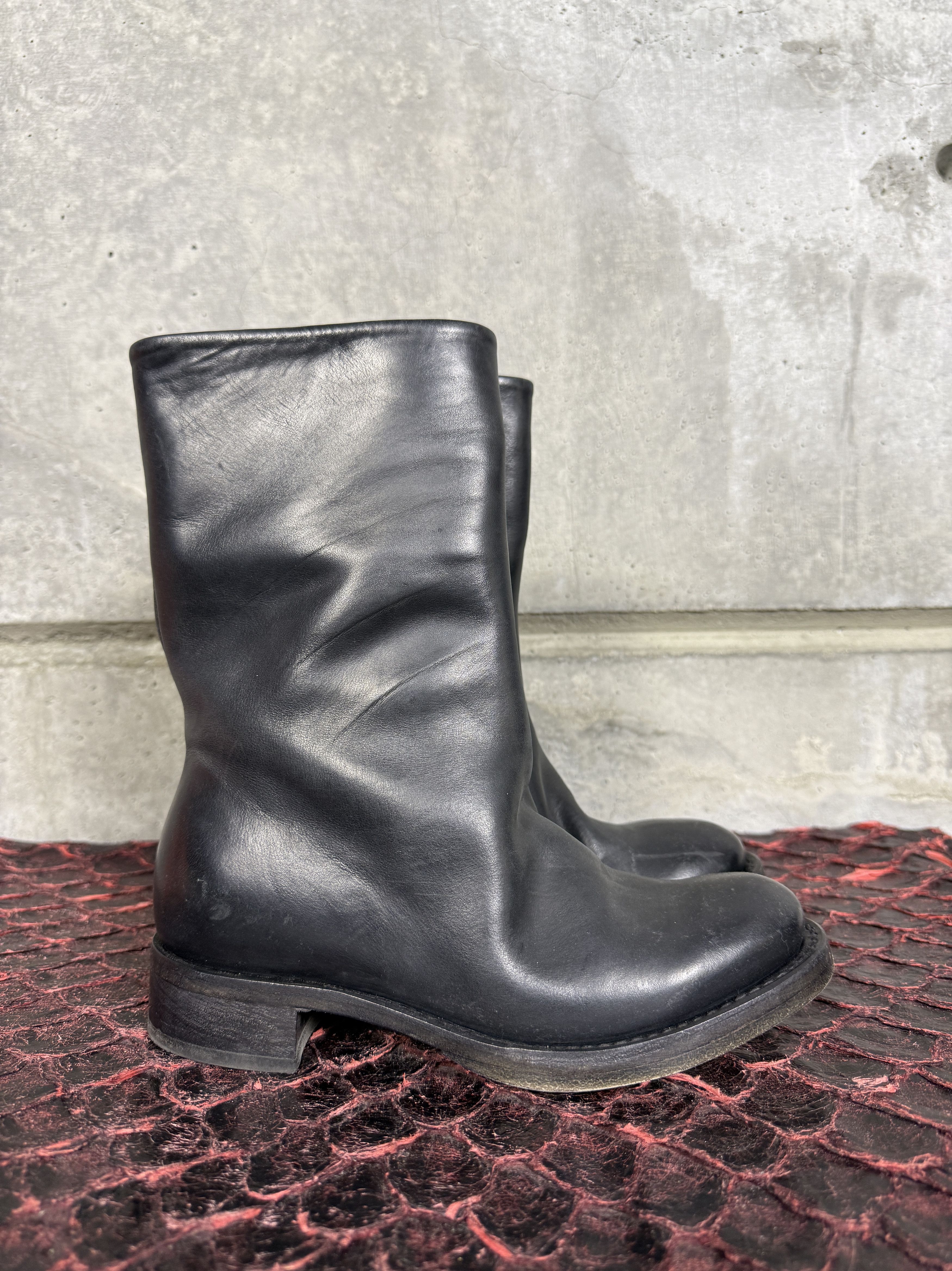 Cherevichkiotvichki $1.2k Cherevichkiotvichki Black Country Boots Size US 5 / IT 35 - 1 Thumbnail