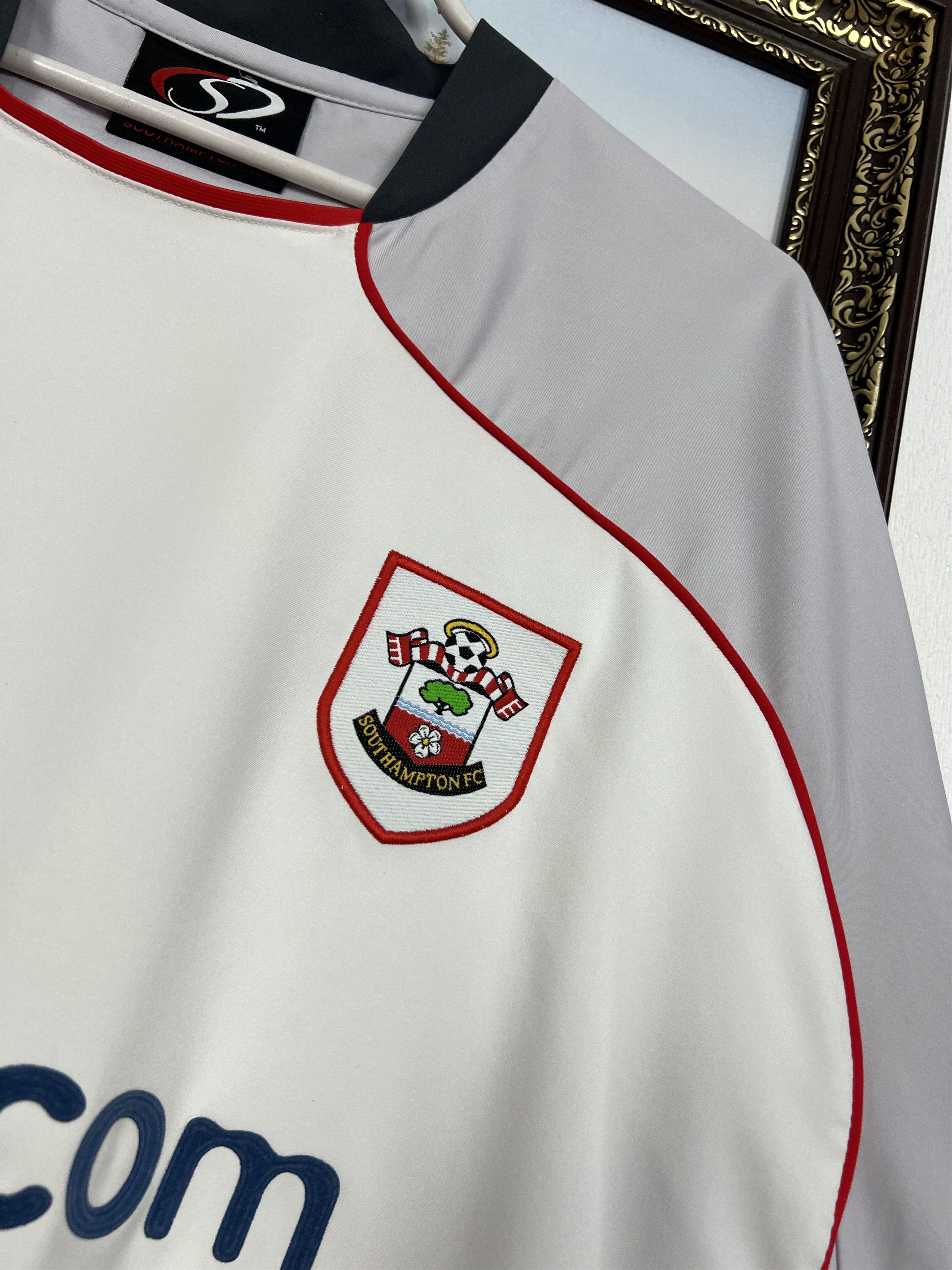 Vintage Southampton Third football shirt 2007 Soccer Jersey Trikot Size US XL / EU 56 / 4 - 4 Thumbnail
