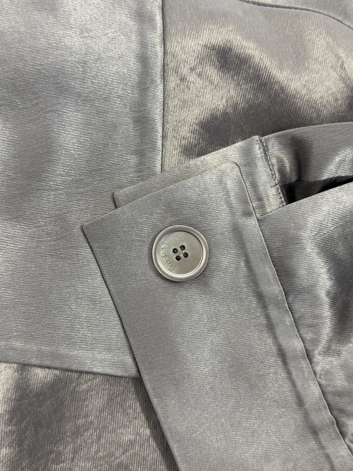 Loewe OVERSIZED SATIN ZIP BOMBER JACKET Size US L / EU 52-54 / 3 - 6 Thumbnail