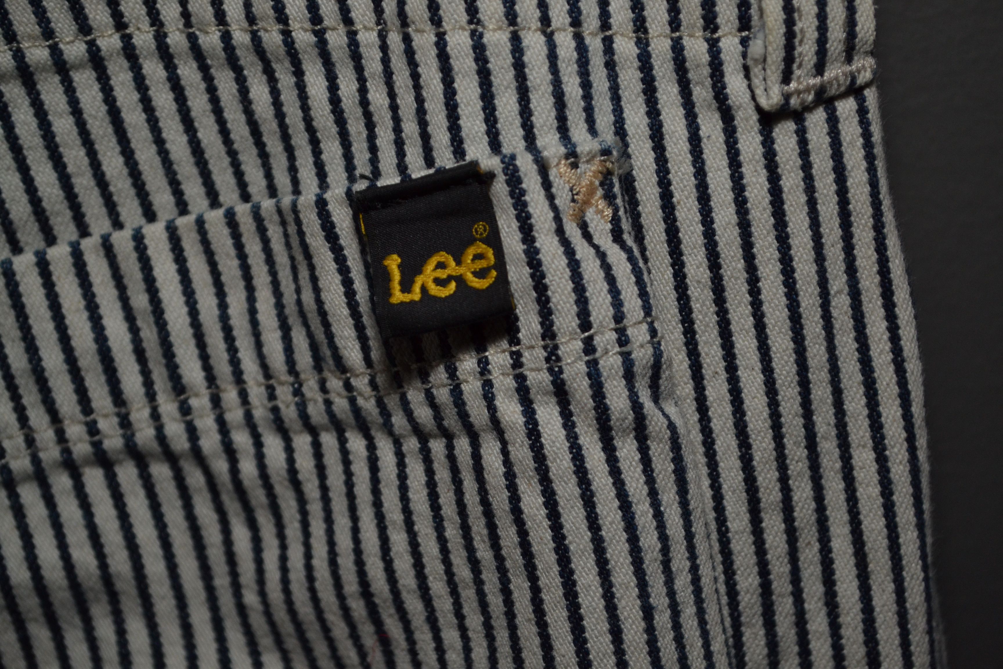 Lee × Vivienne Westwood Vivienne Westwood Bondage Jean Bag Striped Pants Lee 31 32 Size US 31 - 8 Thumbnail