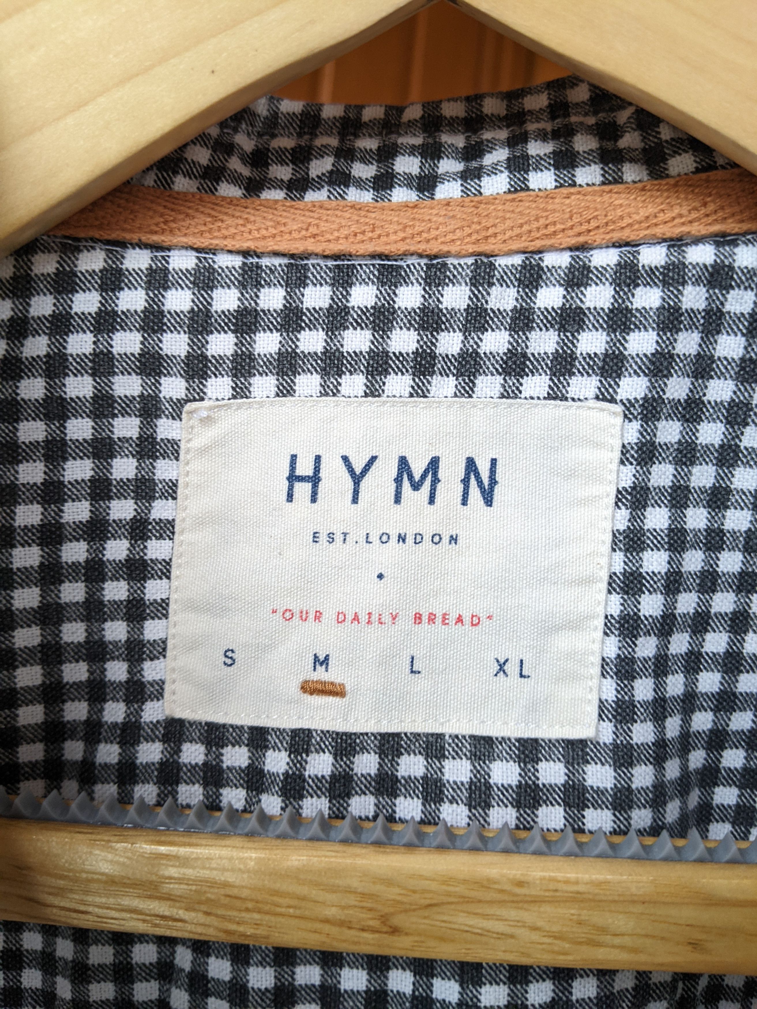 Japanese Brand HYMN London Plaid Cotton Longsleeve Shirt Size M Buzzcock Size US M / EU 48-50 / 2 - 9 Thumbnail