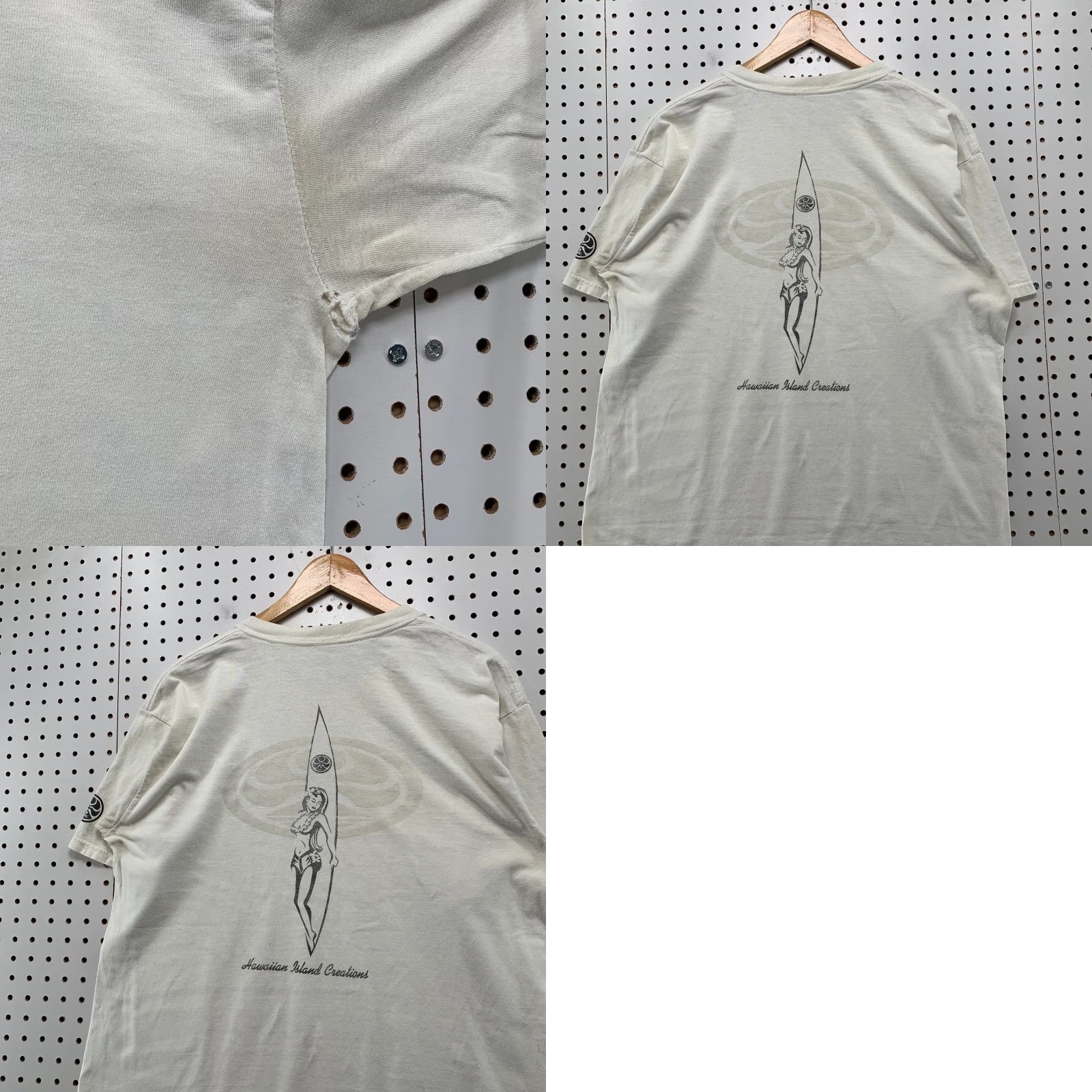 Vintage VINTAGE Hawaiian Island Creations Shirt Mens L White Surf Center Logo 1990s Beach SURF Mens Size US L / EU 52-54 / 3 - 8 Thumbnail