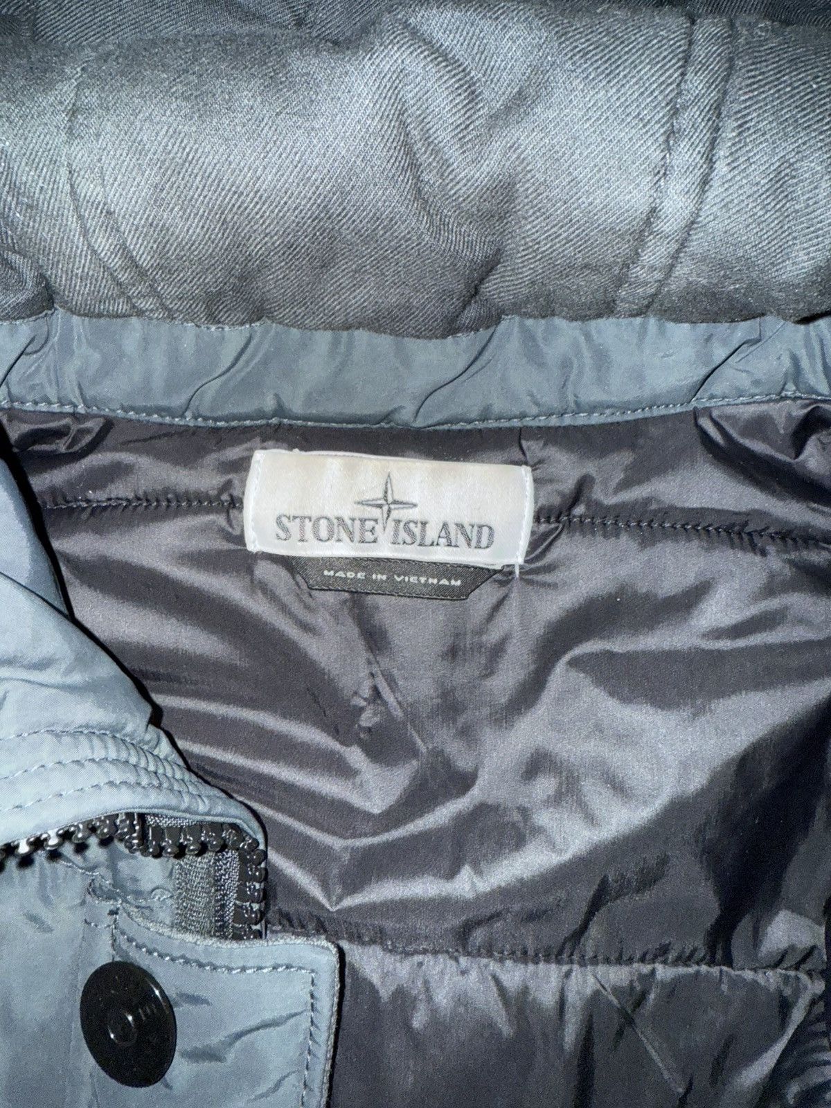 Stone Island Stone Island Micro Reps Primaloft Jacket Dark Grey / Green Size US XL / EU 56 / 4 - 4 Thumbnail