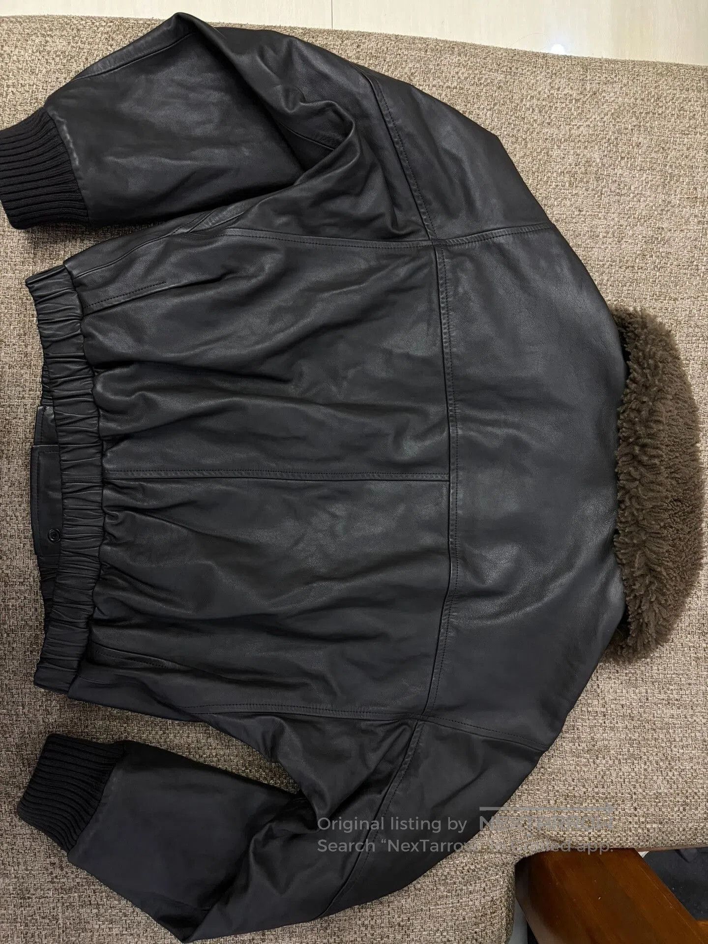 Lemaire Lemaire Brown Leather Jacket with Large Collar. Size US S / EU 44-46 / 1 - 3 Thumbnail