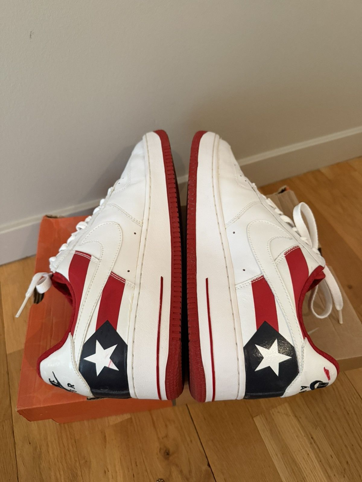 Nike Air force 1 puerto rice 2006. Size 11 Size US 11 / EU 44 - 4 Thumbnail
