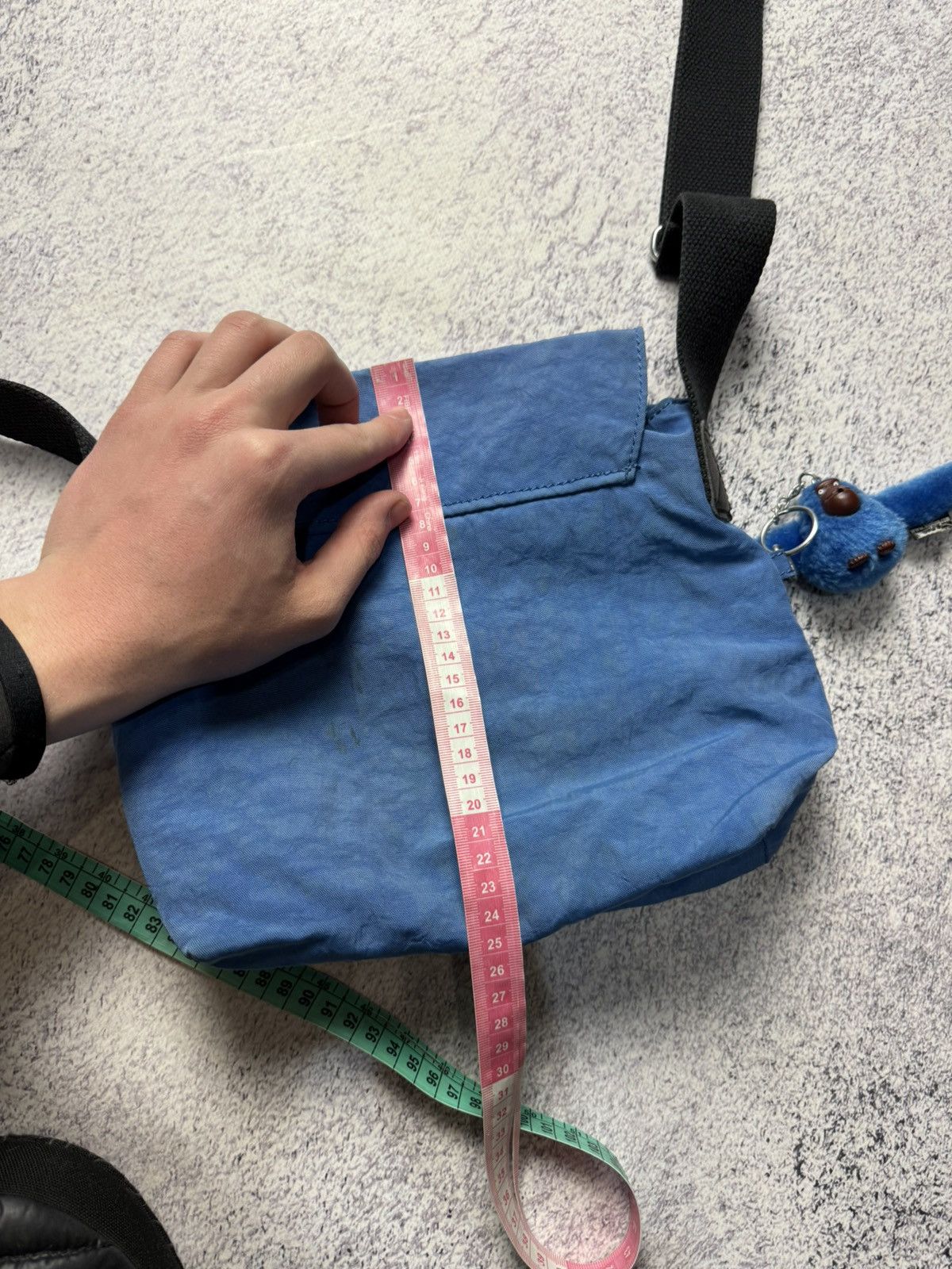 Japanese Brand Vintage Kipling Crossbody Shoulder Nylon Bag Y2K Size ONE SIZE - 17 Thumbnail