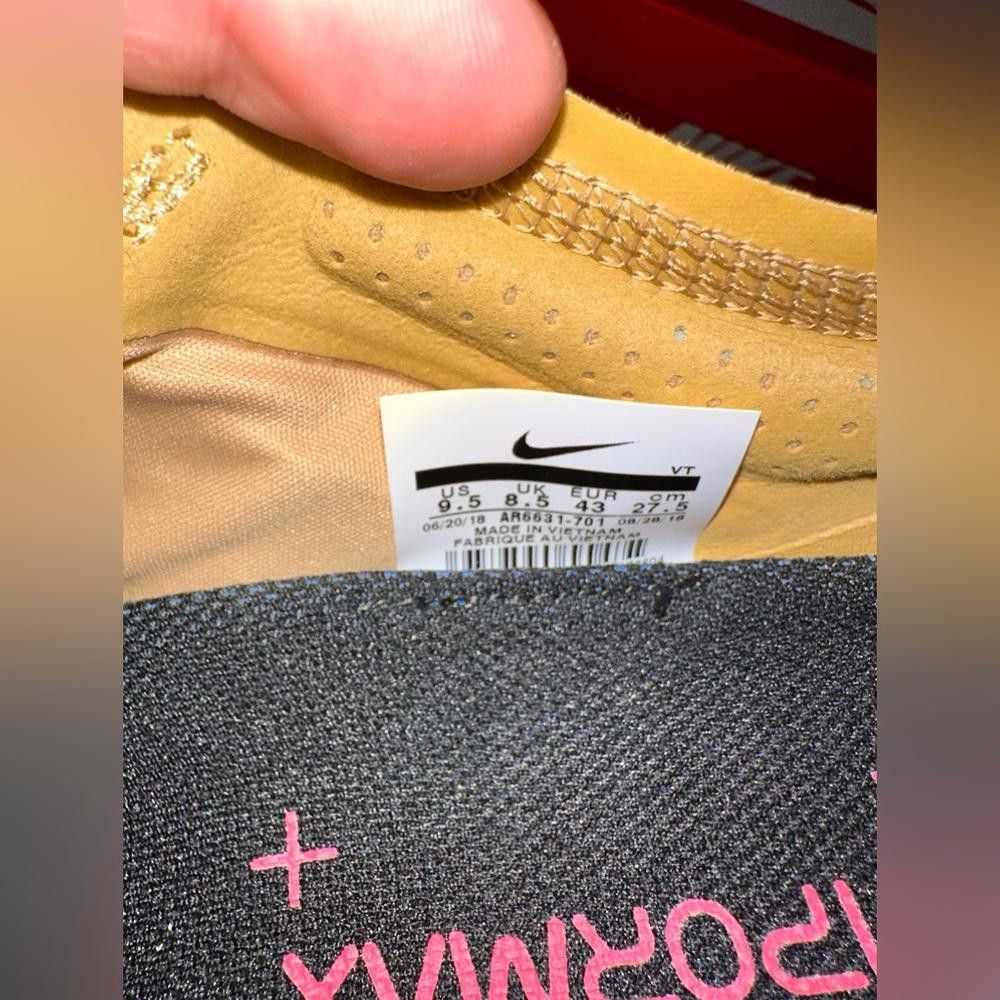 Nike Nike Air VaporMax 2019 'Crimson Gold' Size US 9.5 / EU 42-43 - 7 Thumbnail