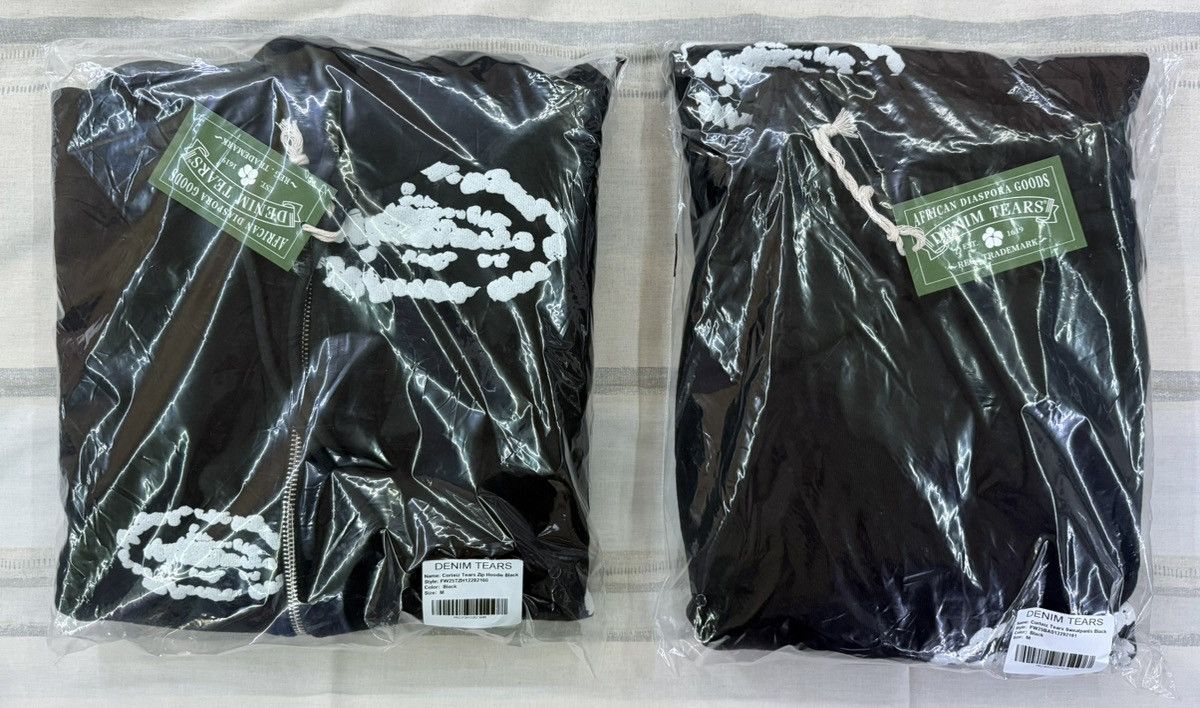 Corteiz Corteiz X Denim Tears Full Sweatsuit NYC Limited M Size US M / EU 48-50 / 2 - 3 Thumbnail