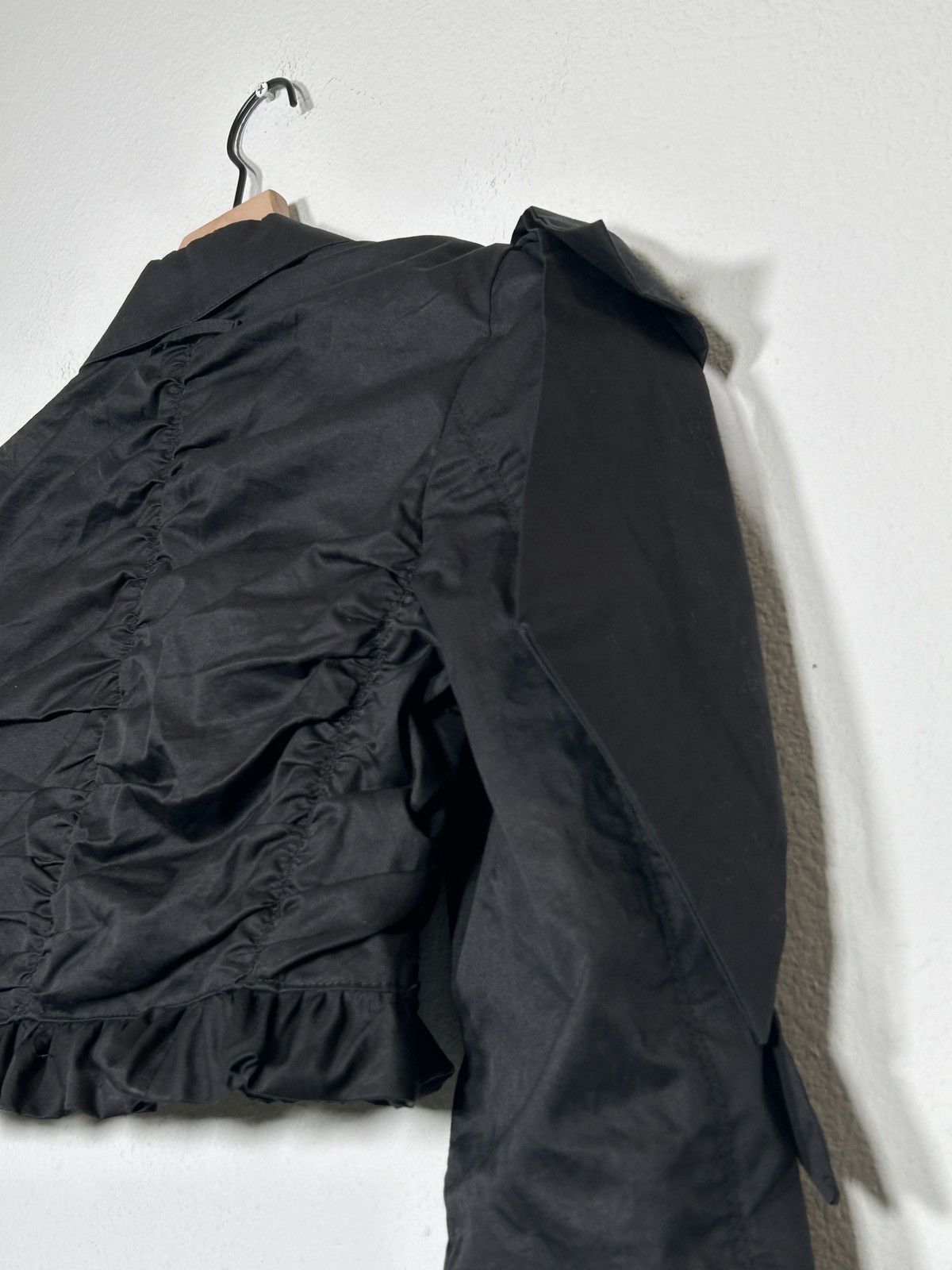 Jean Paul Gaultier 00’s Cropped Ruffle Bow Jacket Size S / US 4 / IT 40 - 5 Thumbnail