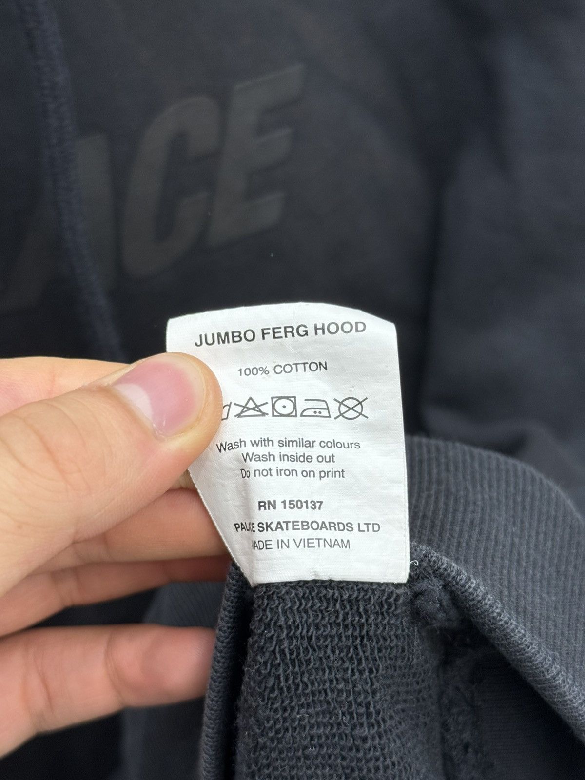 Palace Palace Jumbo Huge Back Ferg Logo Heavy Hoodie Size US L / EU 52-54 / 3 - 8 Thumbnail
