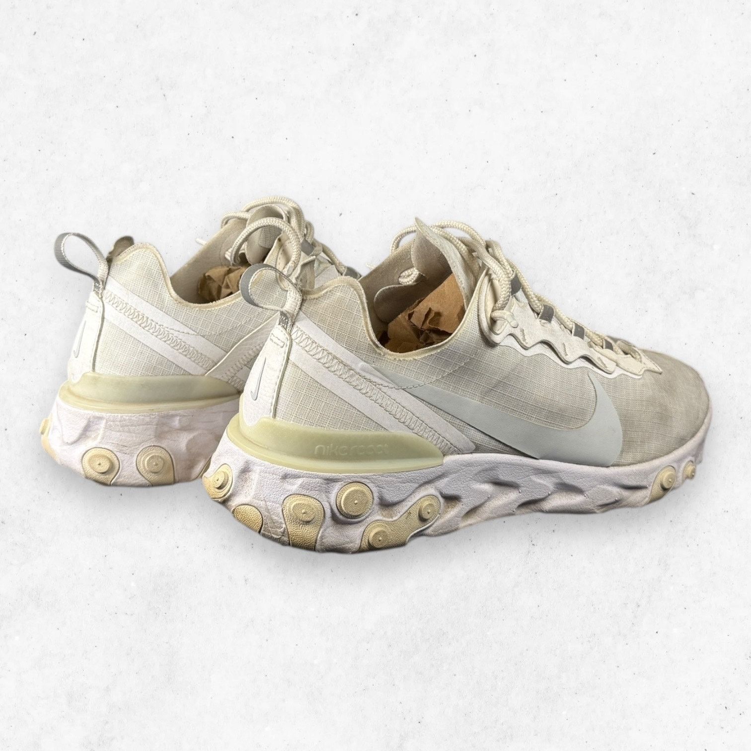 Nike Nike React Element 55 in White Men's 10 Women's 11.5 Size US 10 / EU 43 - 7 Thumbnail