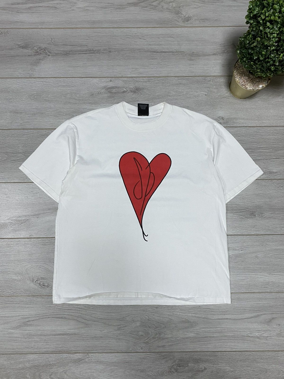 Giant Smashing Pumpkins Giant Heart tee shirt text rather Size US XL / EU 56 / 4 - 1 Thumbnail