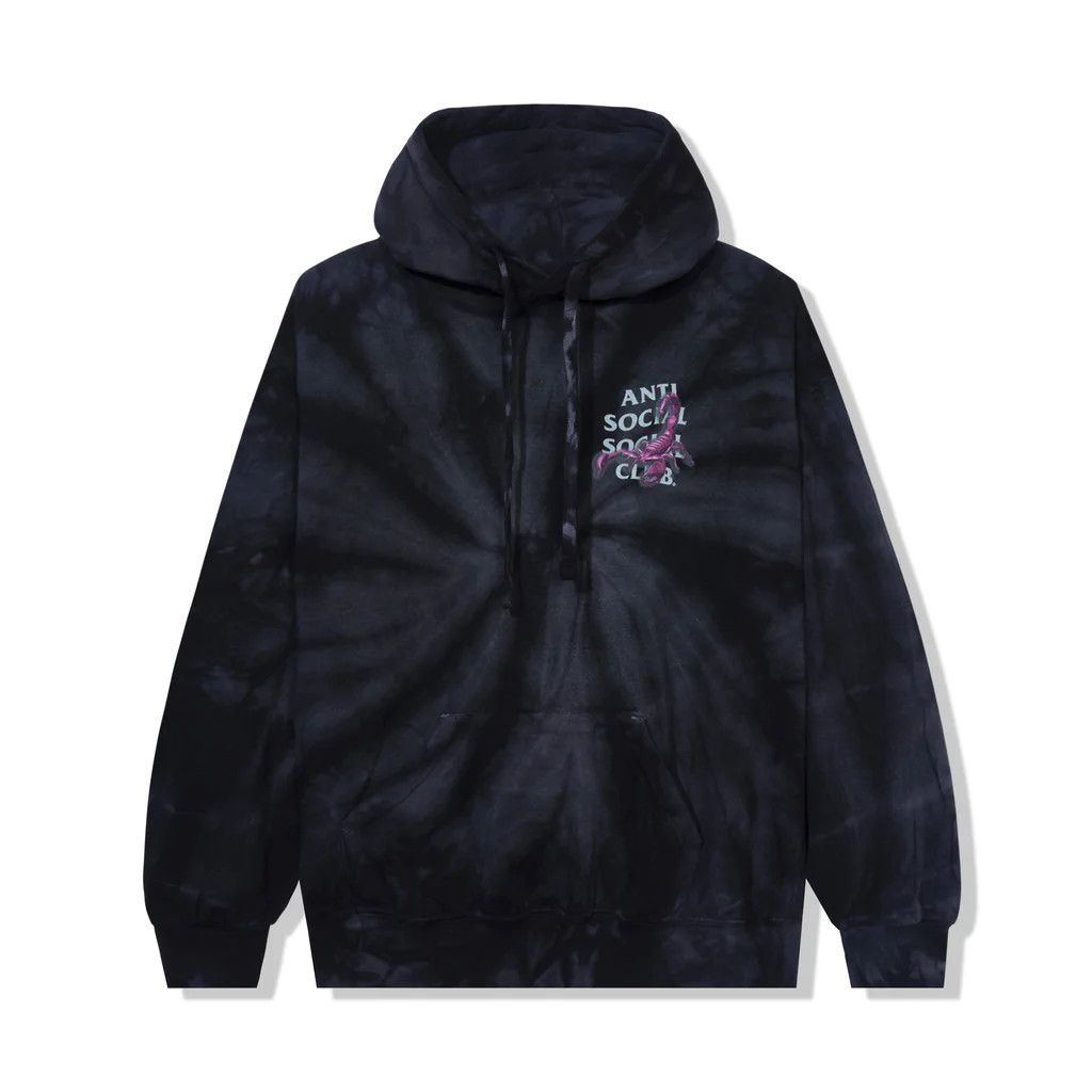 Anti Social Social Club DS ASSC scorpion Moodsting Black Tie Dye Hoodie FTP FOG BAPE Size US L / EU 52-54 / 3 - 4 Thumbnail