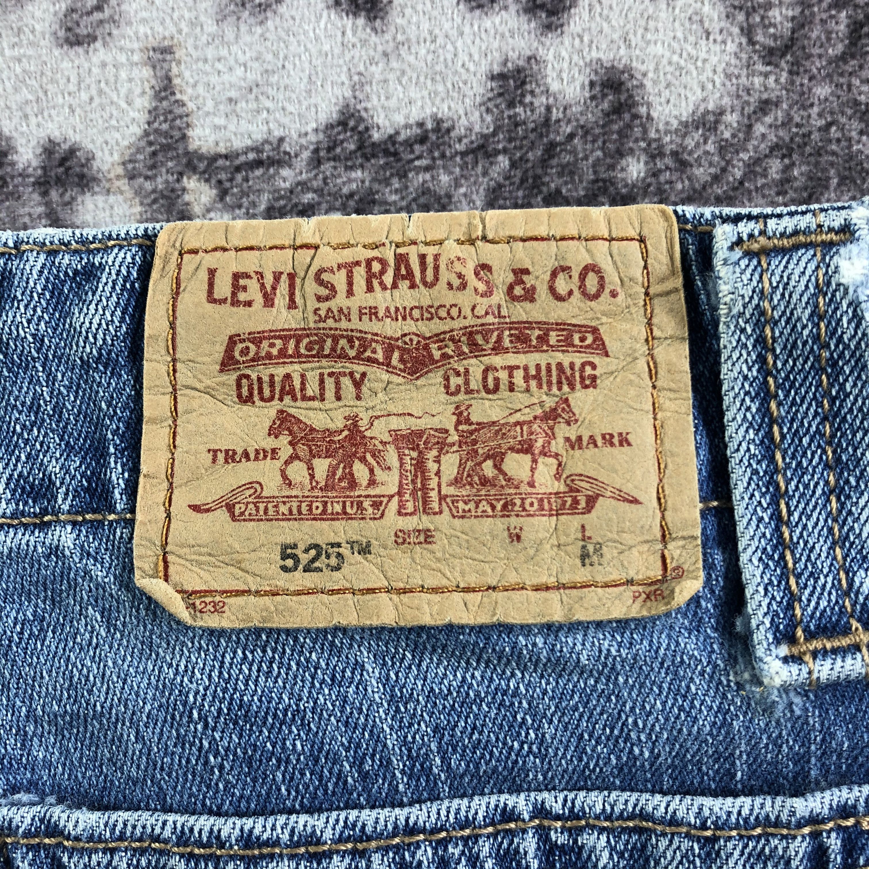 Levi's × Vintage Vintage Blue Wash Levis 525 Jeans-JM3472 Size 33" - 5 Thumbnail