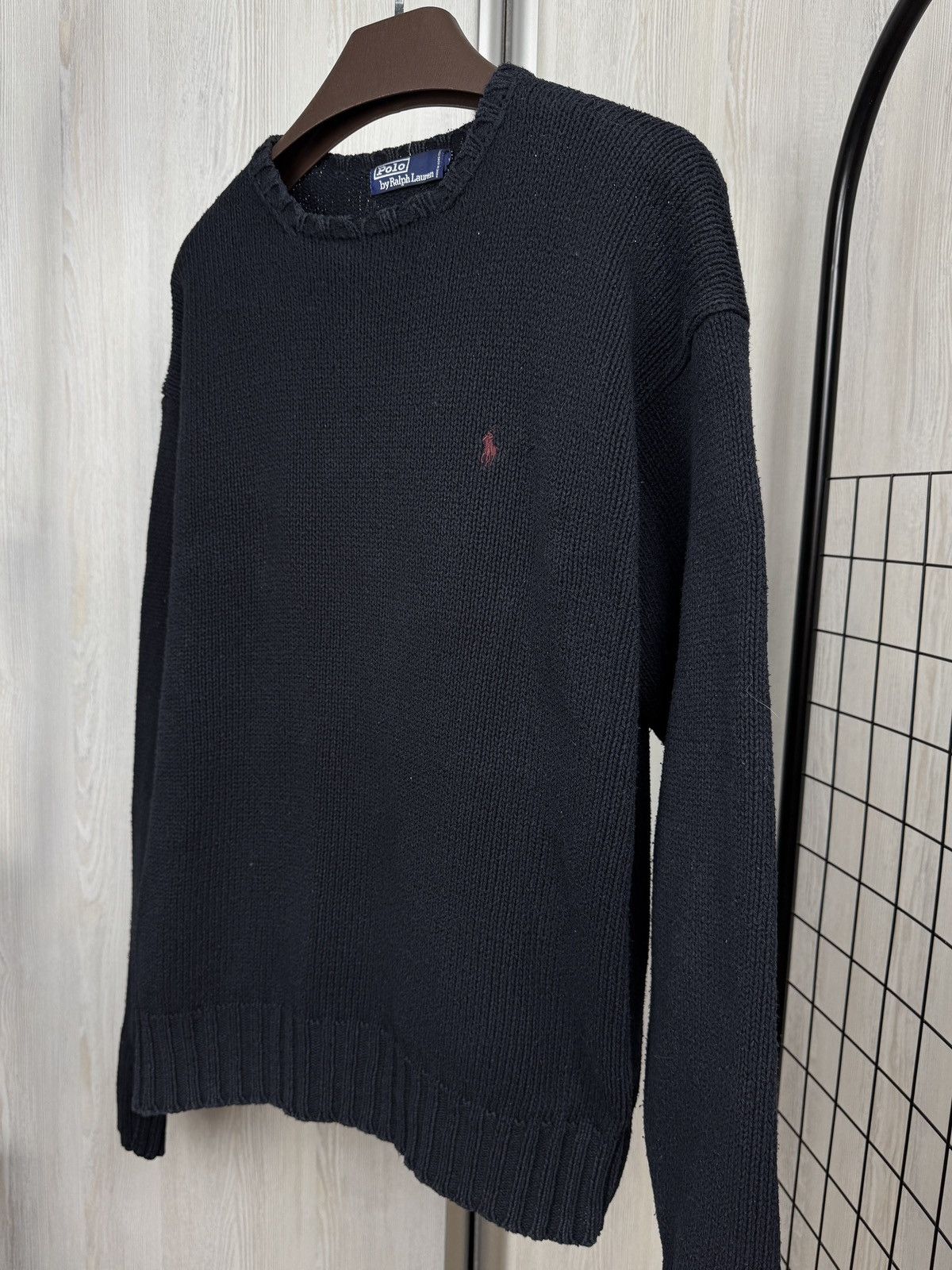 Polo Ralph Lauren Polo Ralph Lauren vintage blue knitted sweater Hong Kong Size US XL / EU 56 / 4 - 5 Thumbnail