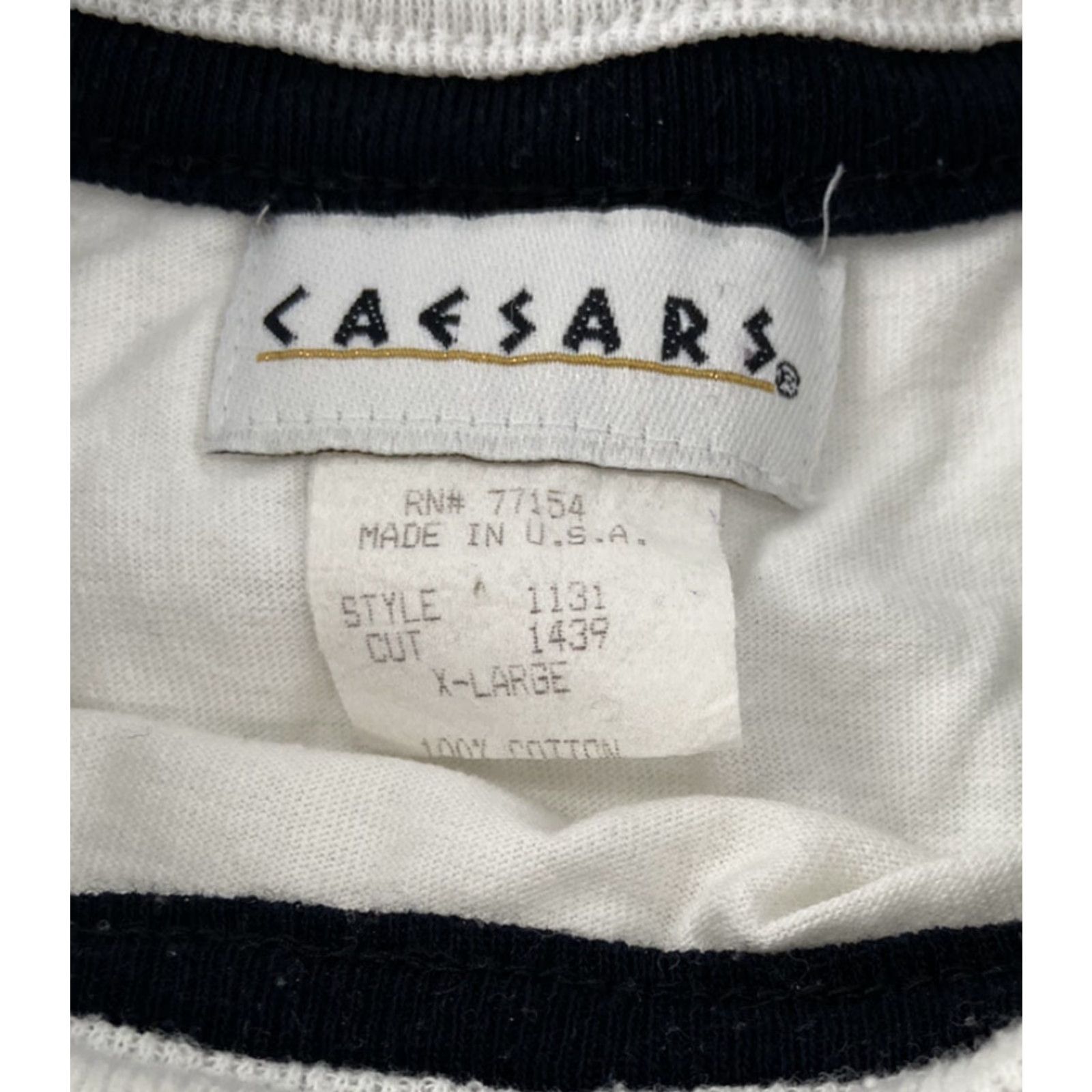 Vintage VINTAGE Caesars T-Shirt Main Selling Point Caesars White Adult XL Ghost Graphic Mens XL USA 90s Size US XL / EU 56 / 4 - 4 Thumbnail