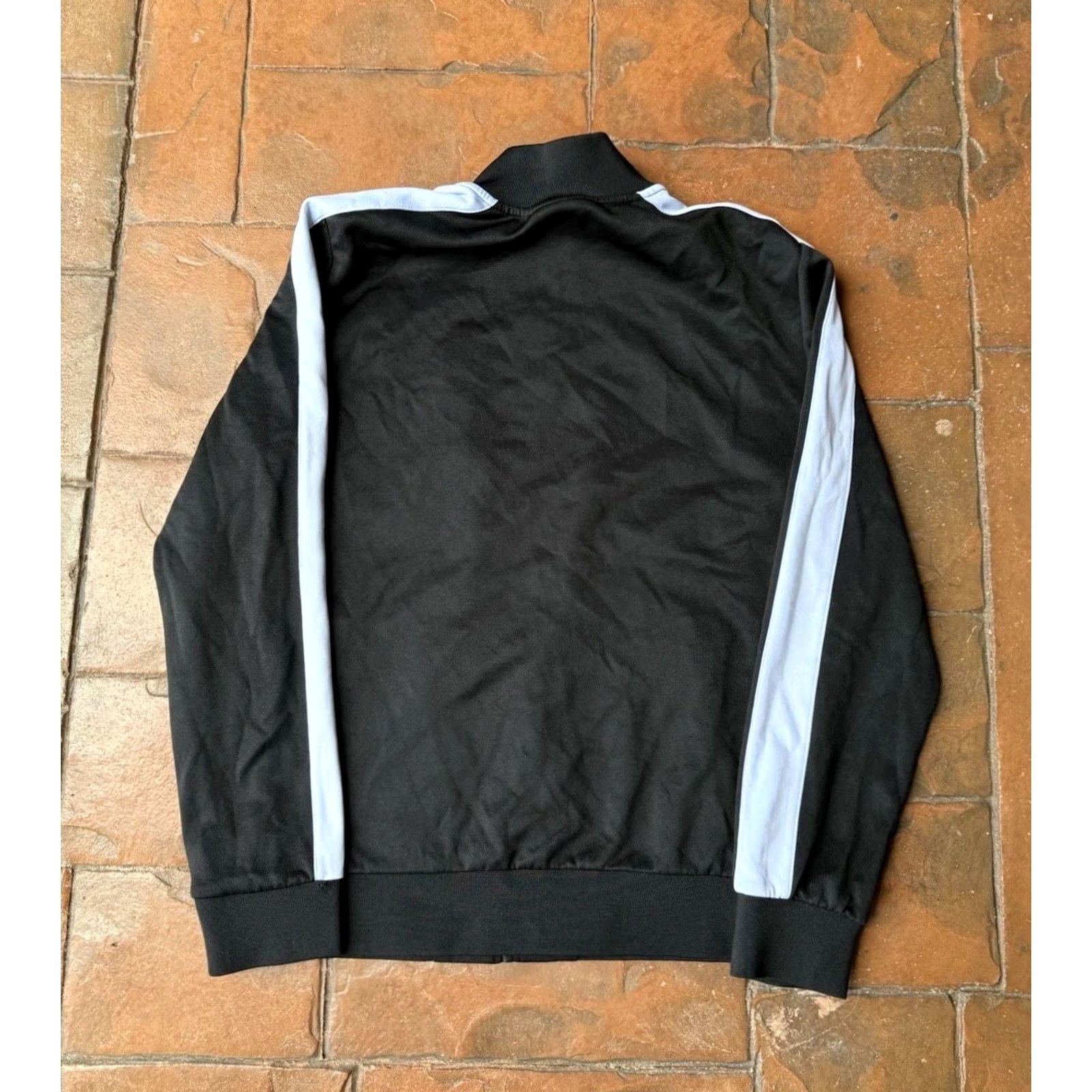 Psycho Bunny Psycho Bunny Moro Track Jacket Mens Large Black Full Zip Bomber Coat, Knit, Regular Fit, Pockets, Preppy, Casual, Golf & Gym Size US L / EU 52-54 / 3 - 3 Thumbnail