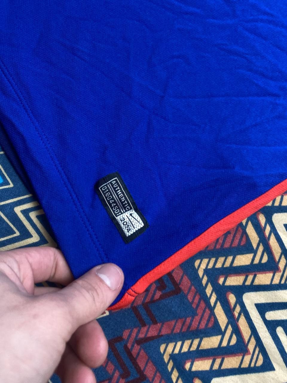 Nike × Vintage Vintage Nike Manchester United Away Kit Jersey Size US L / EU 52-54 / 3 - 9 Thumbnail
