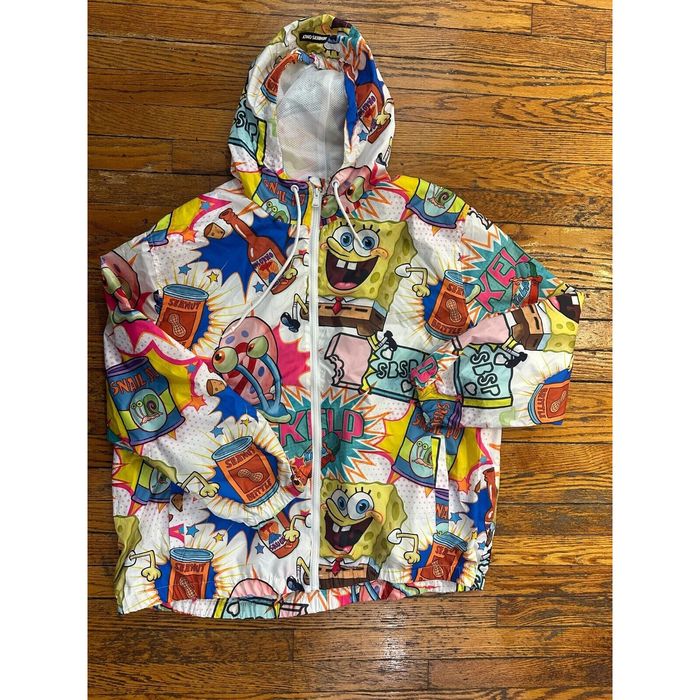 Members Only Members Only X Nickelodeon SpongeBob Windbreaker Jacket ...