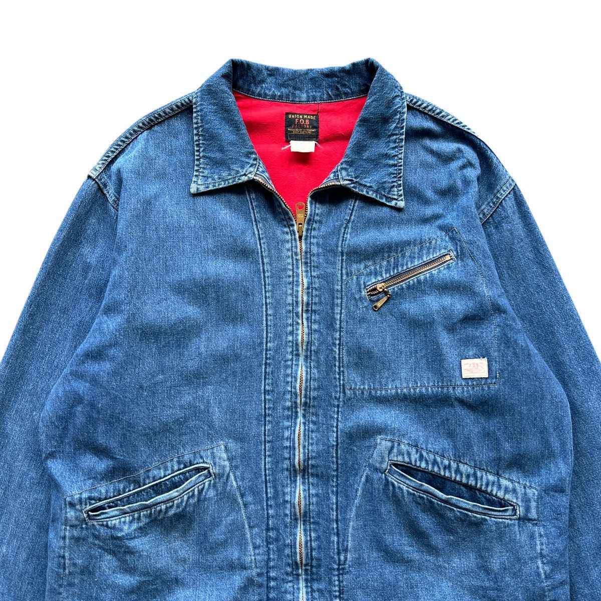 FOB Factory 🔥 Fob Factory Union Made Denim Trucker Jacket Size US S / EU 44-46 / 1 - 6 Thumbnail