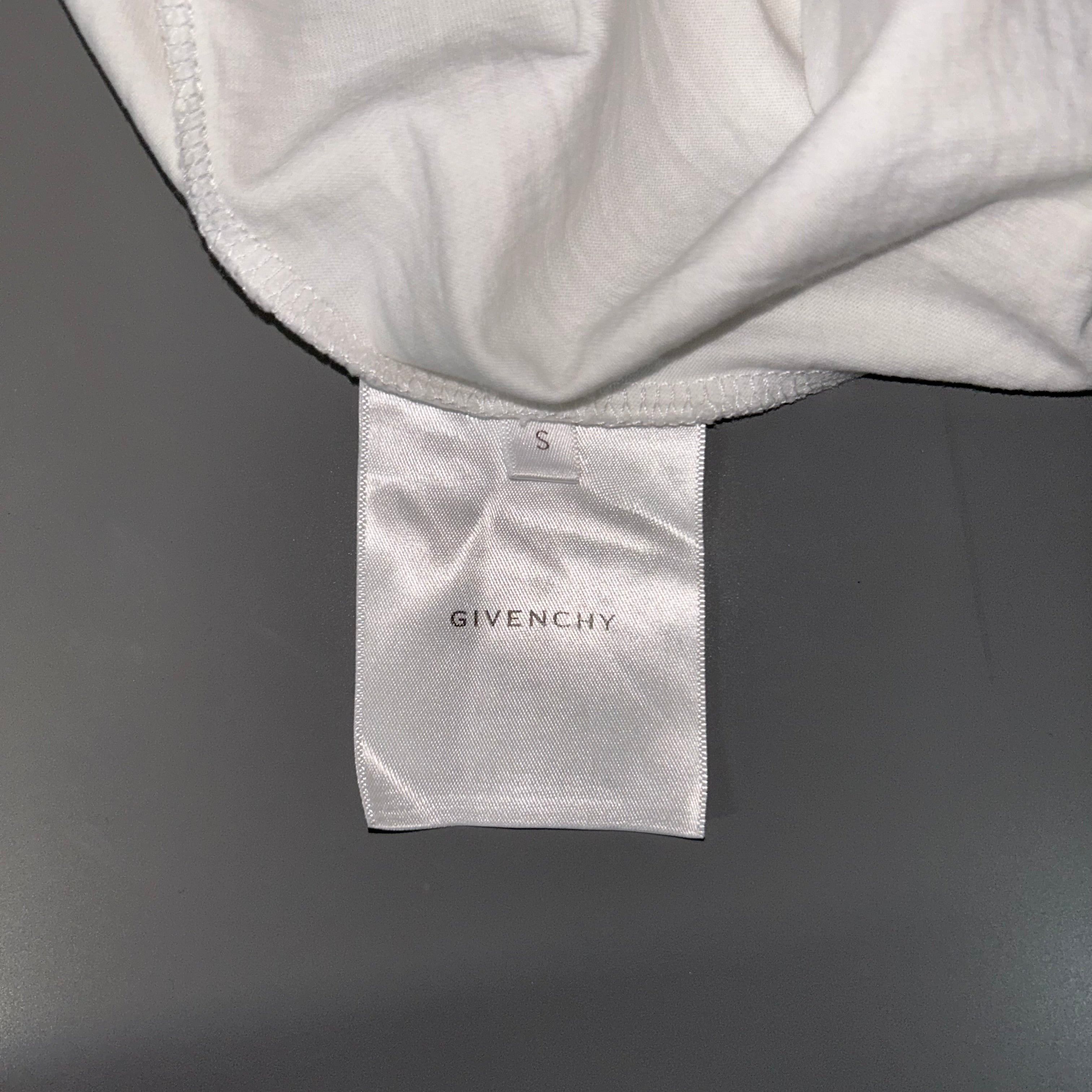 Givenchy Givenchy College Embroidered Logo Tee Size S Size US S / EU 44-46 / 1 - 4 Thumbnail