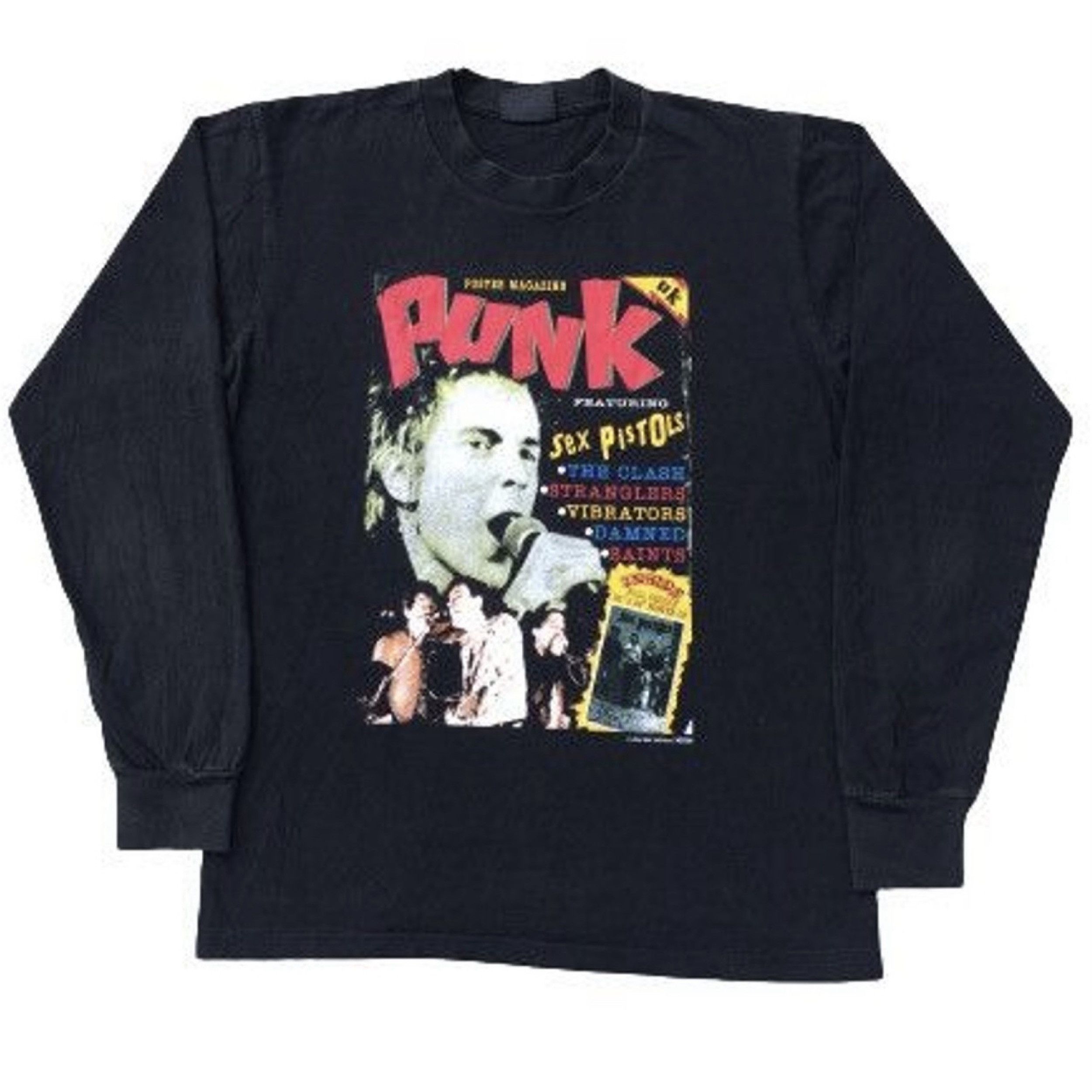 Vintage Vintage Sex Pistols Band T-Shirt Long Sleeve Size US S / EU 44-46 / 1 - 2 Thumbnail
