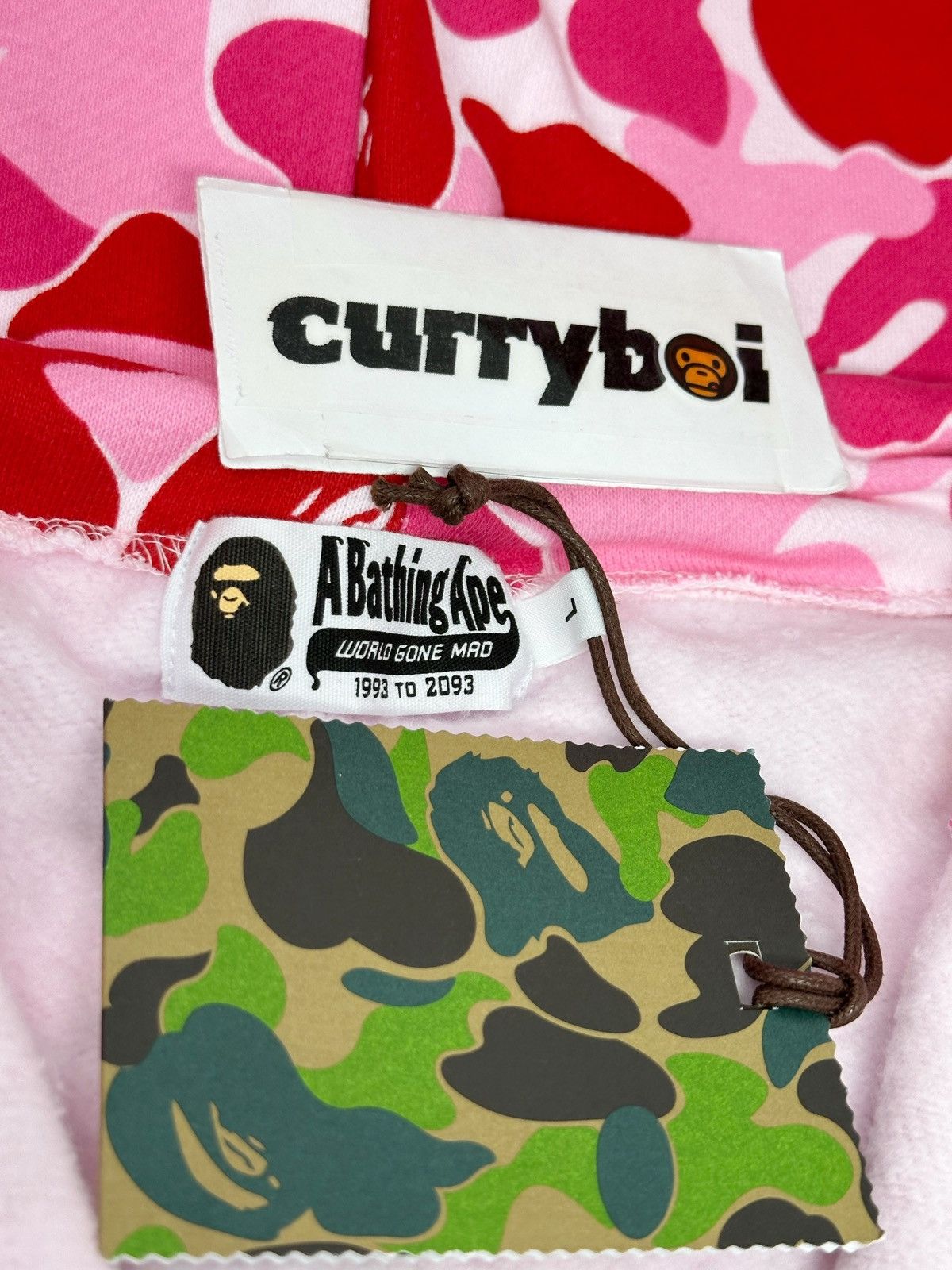 Bape BAPE ABC Camo Shark Half Zip Pullover Hoodie Size US L / EU 52-54 / 3 - 6 Thumbnail