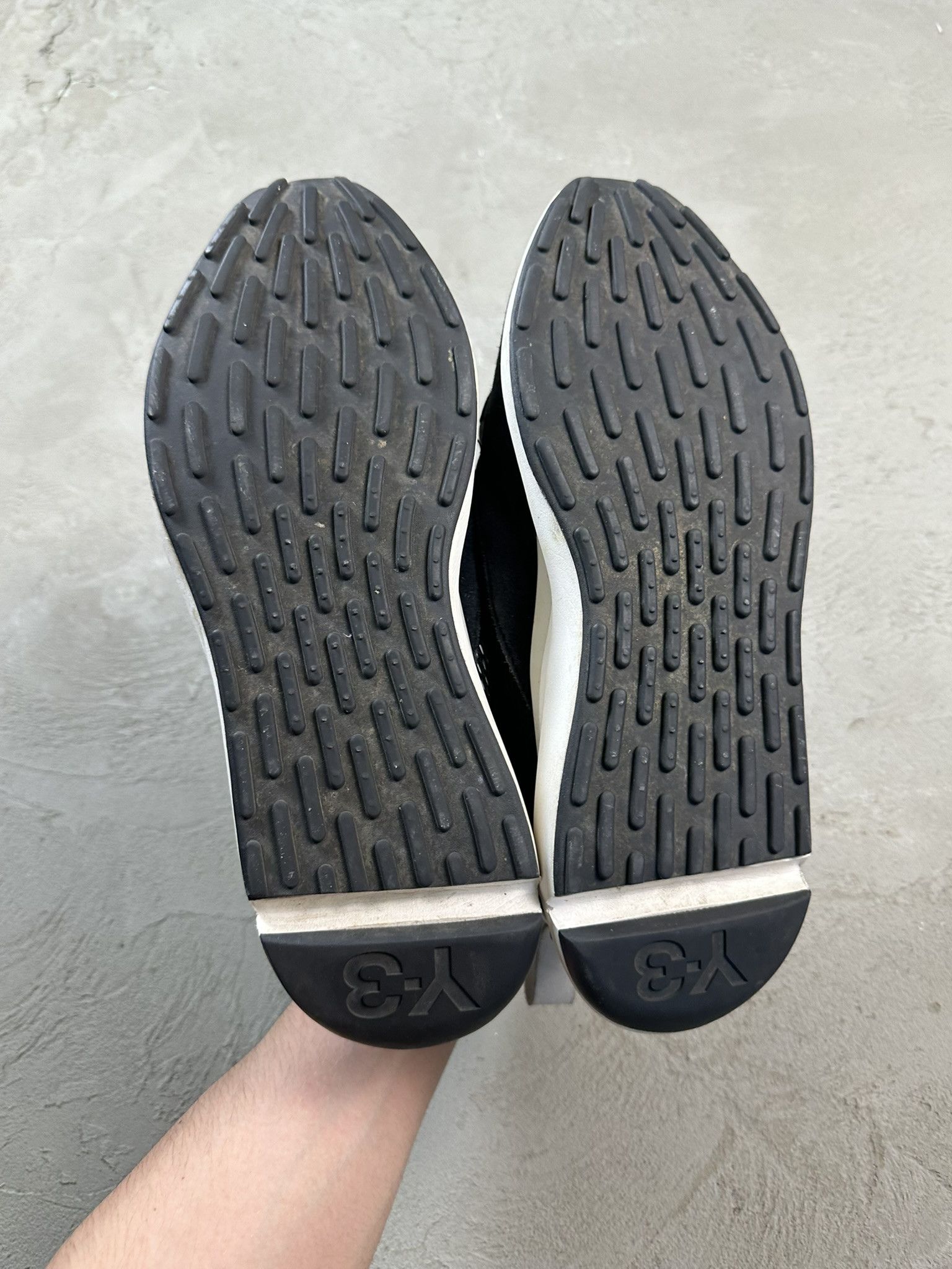 Y-3 Adidas x Y-3 Mesh Shiku Run Low Sneakers Size US 9.5 / EU 42-43 - 6 Thumbnail