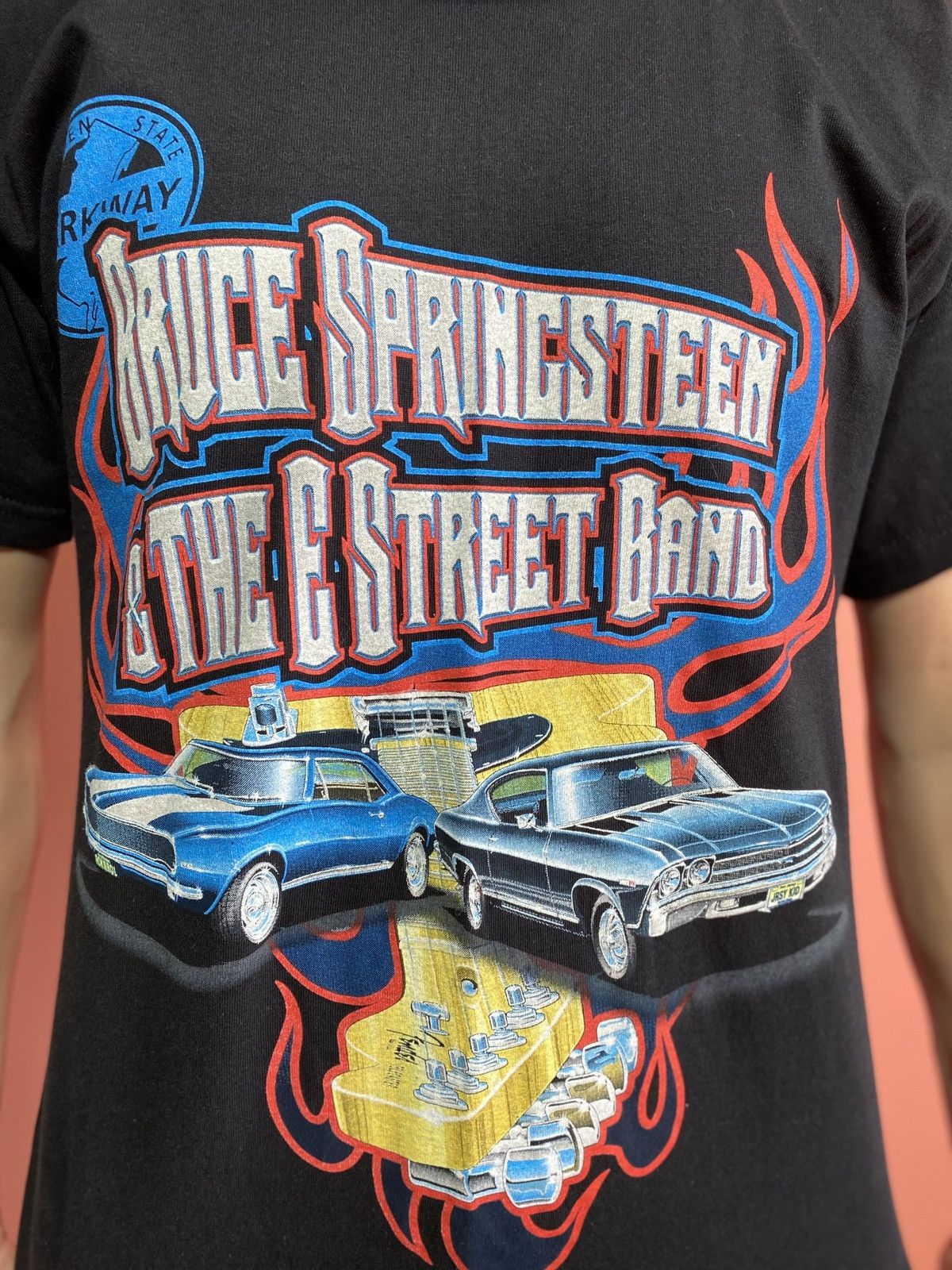Vintage Bruce sprincsteen & the e street brand vintage rare shirt Size US M / EU 48-50 / 2 - 2 Thumbnail