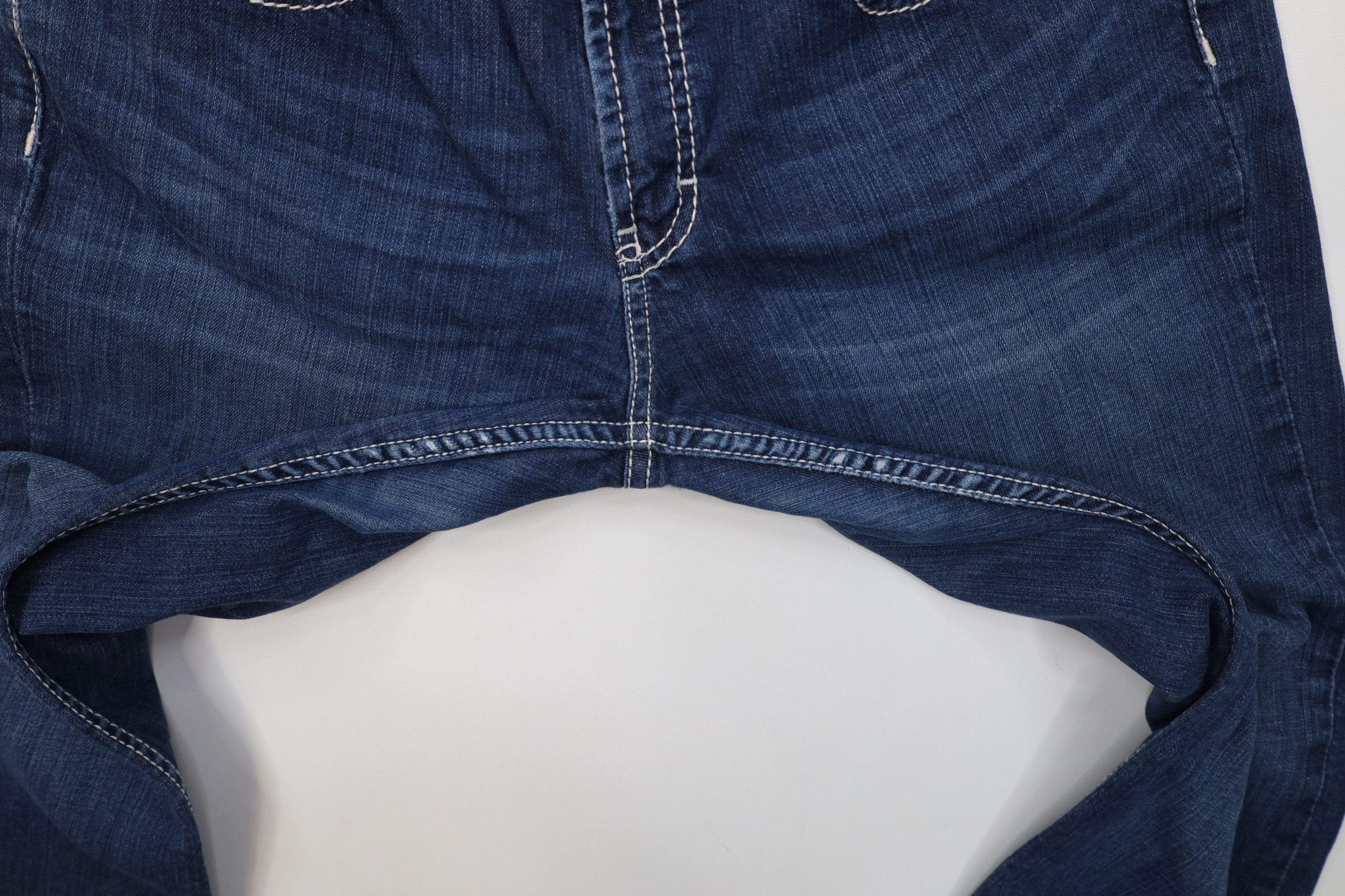 Vintage Y2K Buckle BKE Stretch Flared Bootcut Denim Jeans Blue Size 32" / US 10 / IT 46 - 16 Thumbnail