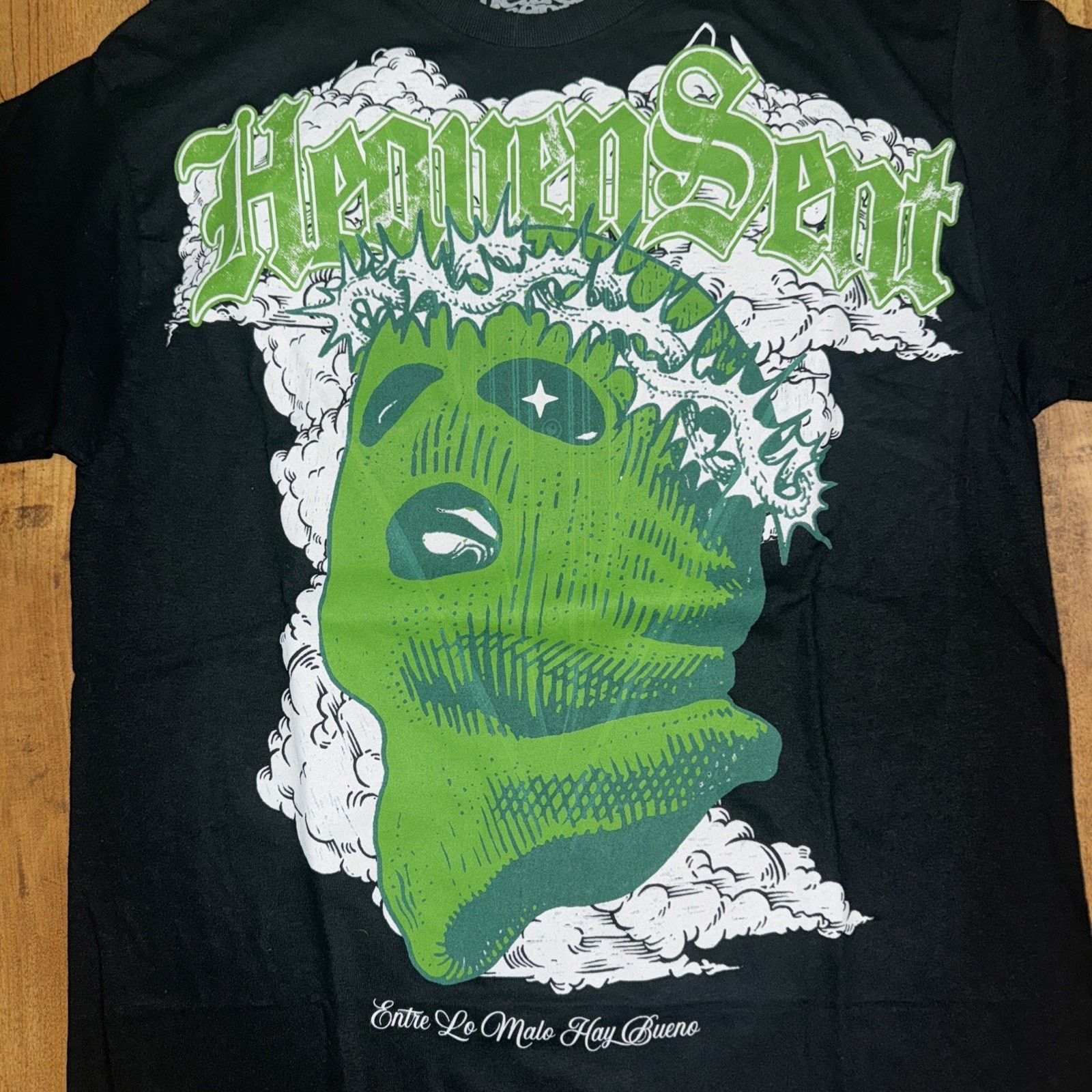 Hypebeast Heaven Sent Clothing Brand T-Shirt Black S 19x28 Streetwear Size US S / EU 44-46 / 1 - 2 Thumbnail