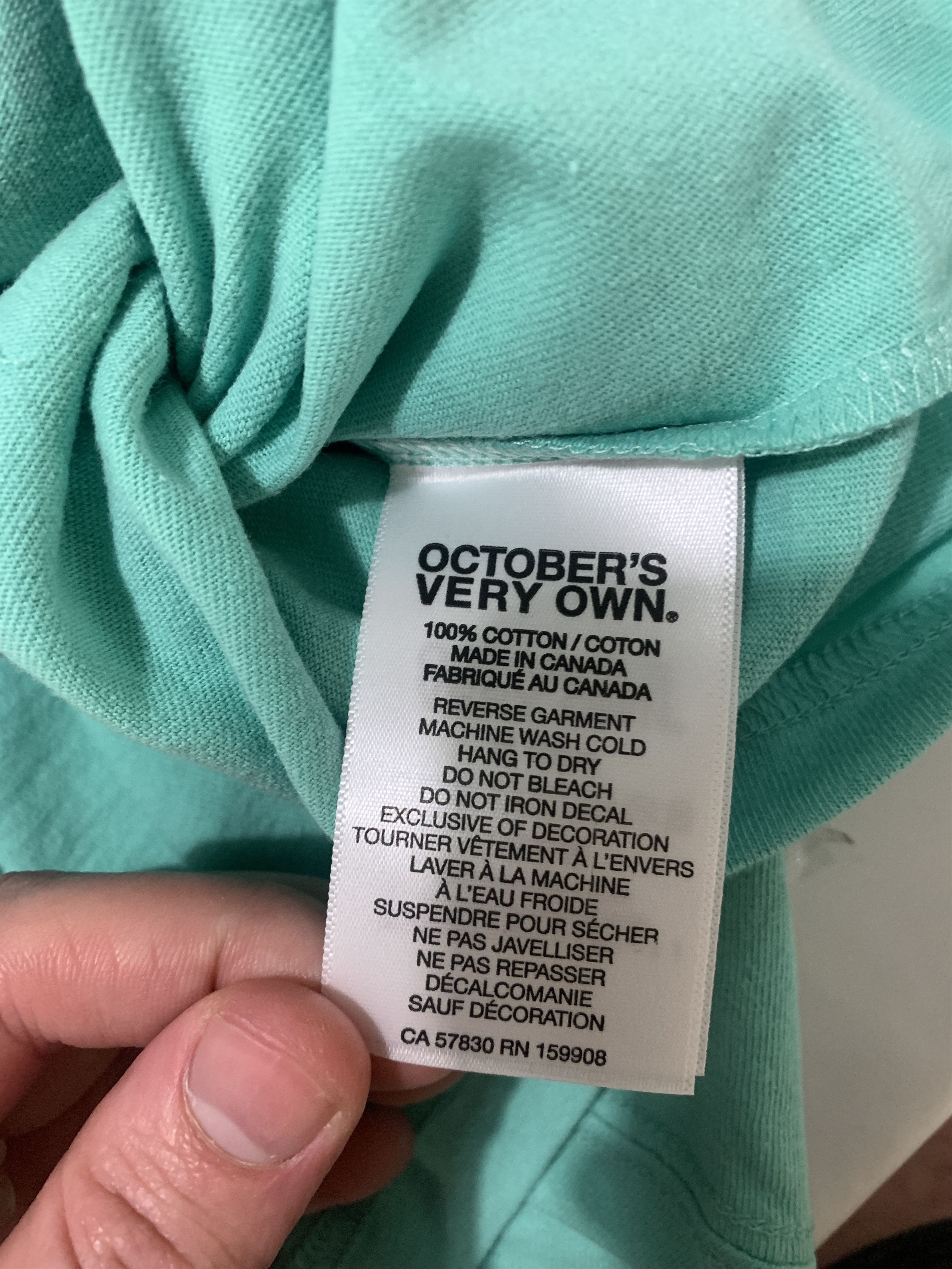 Drake *RARE* OVO CHERUB CUPID OWL T-SHIRT TEE TEAL Size US M / EU 48-50 / 2 - 6 Thumbnail